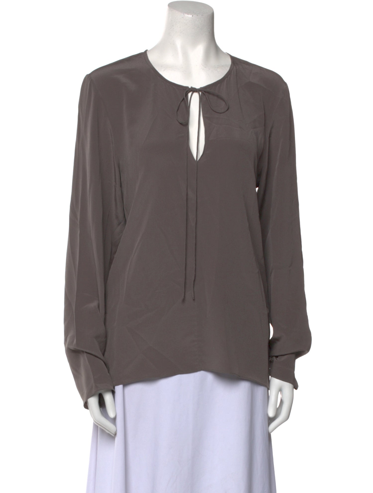 Matteau V-Neck Long Sleeve Blouse