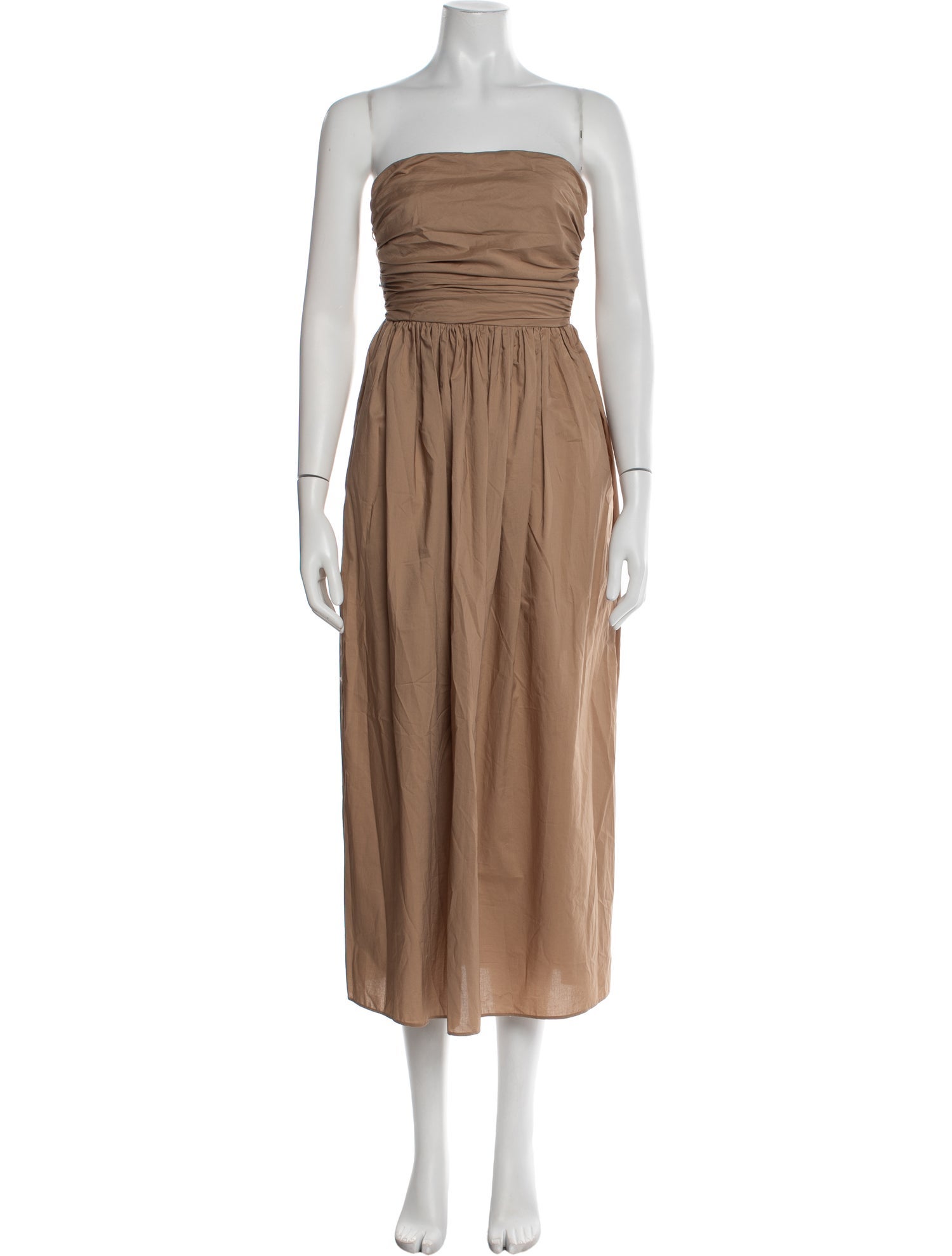 Matteau Strapless Midi Length Dress