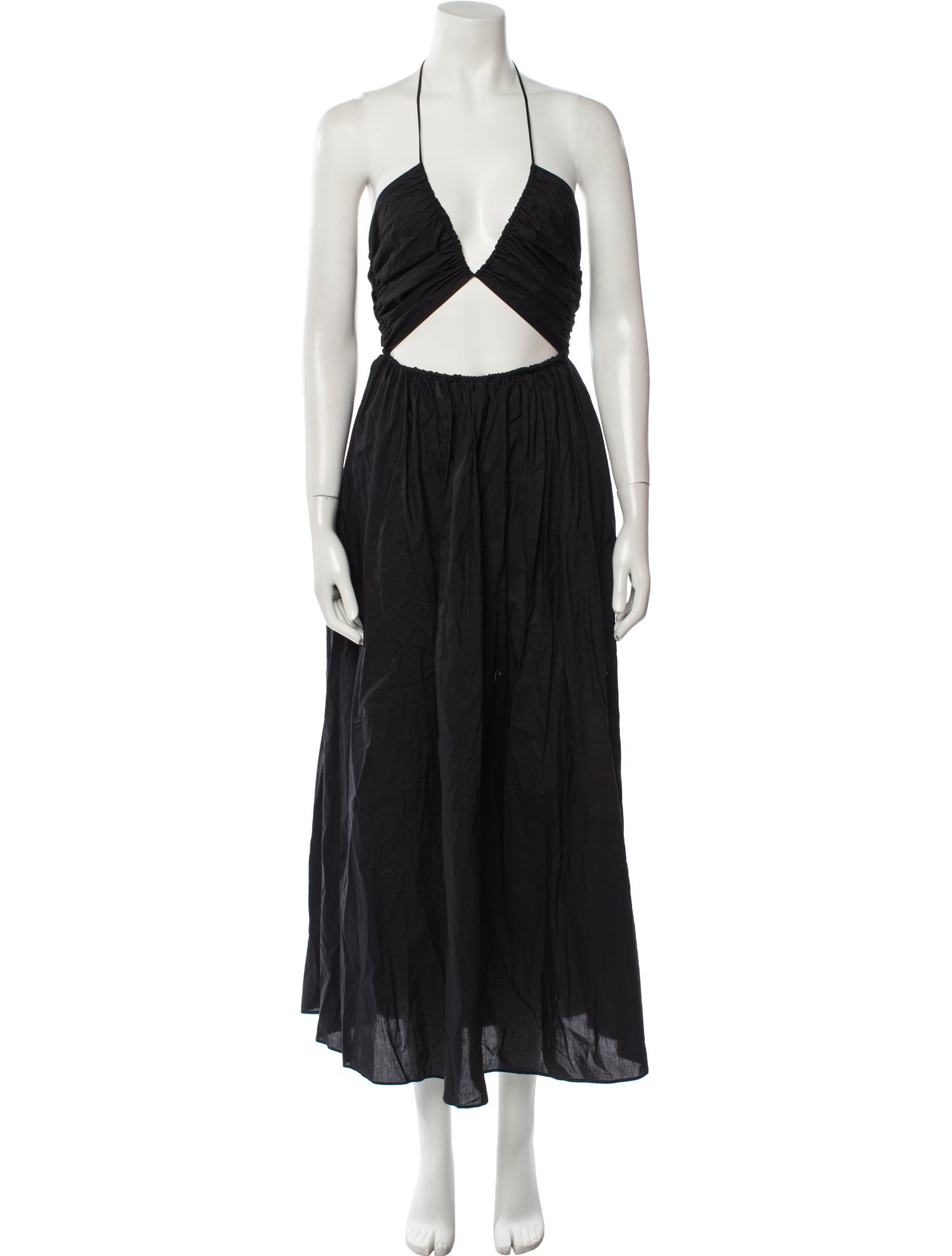 Matteau Halterneck Midi Length Dress