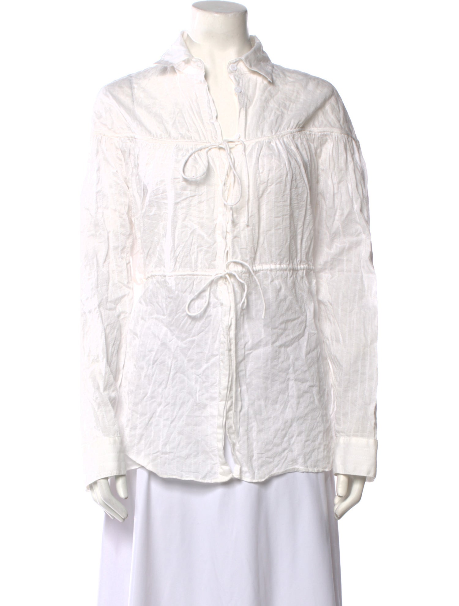 Matteau Long Sleeve Button-Up Top