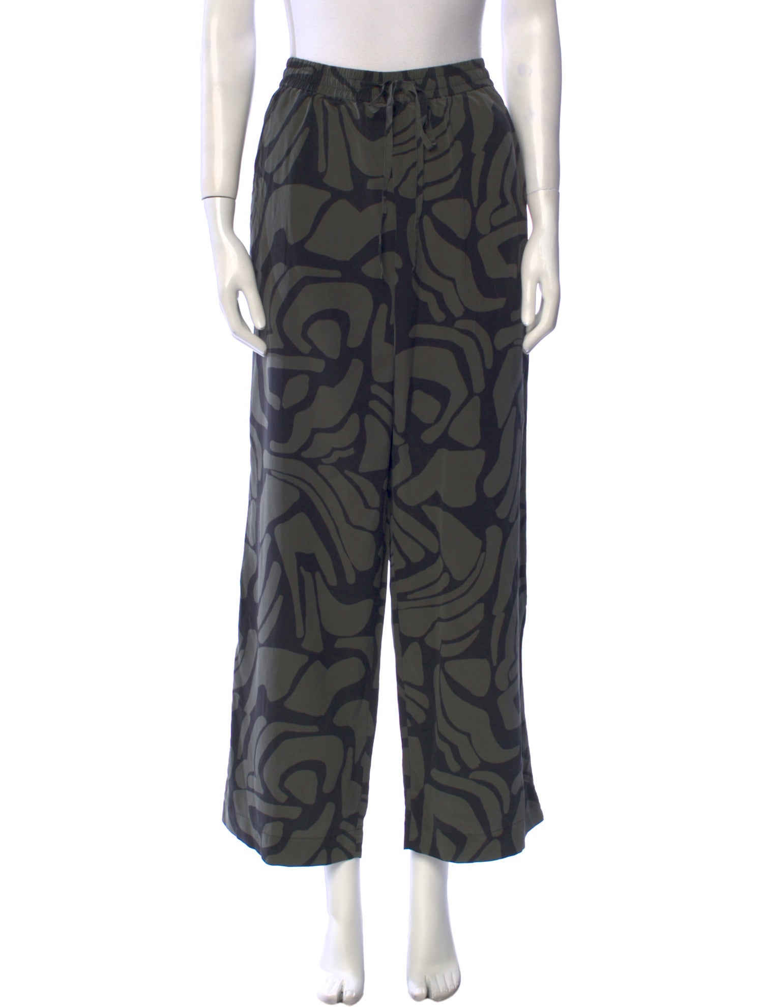 Matteau Silk Wide Leg Pants