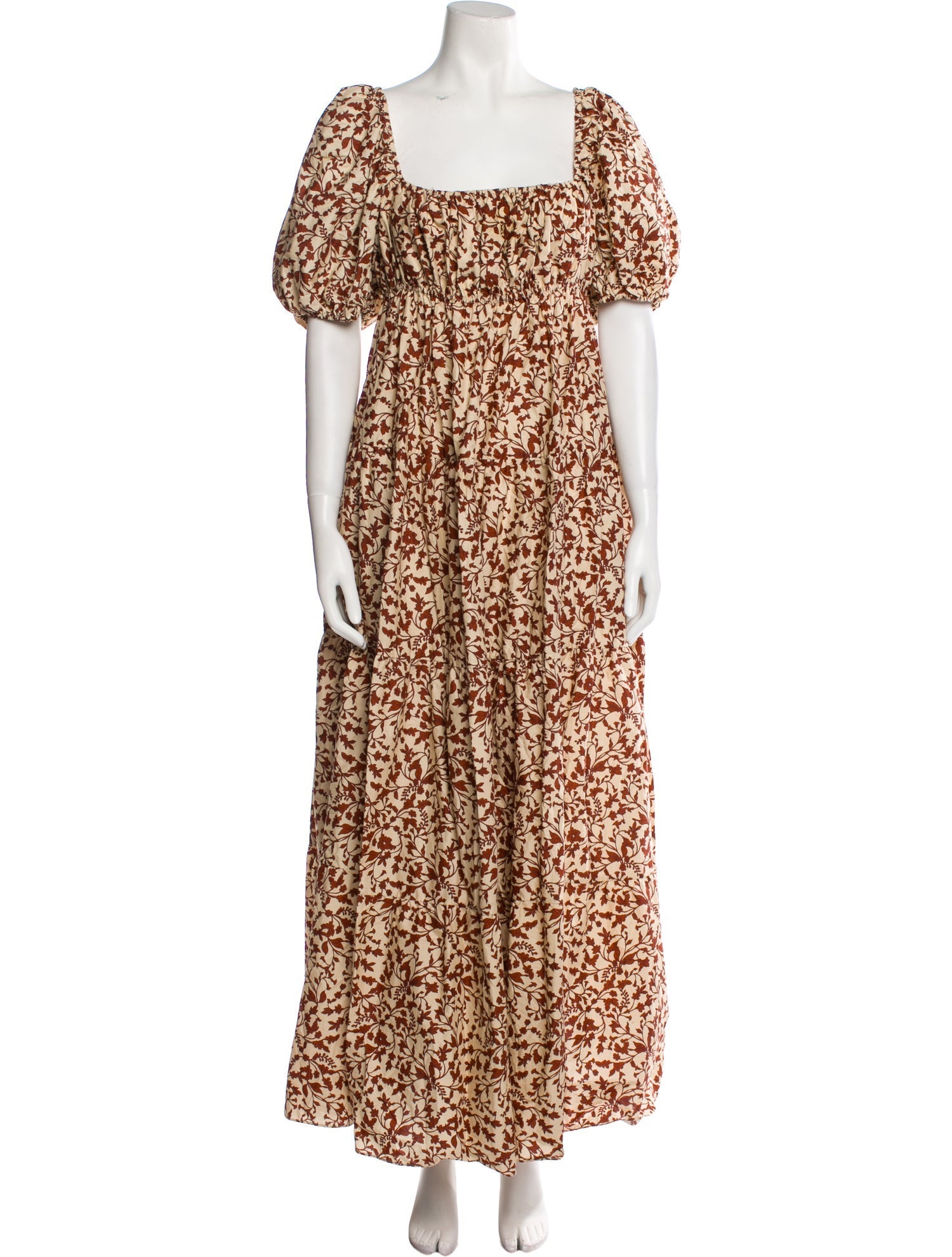 Matteau Floral Print Long Dress