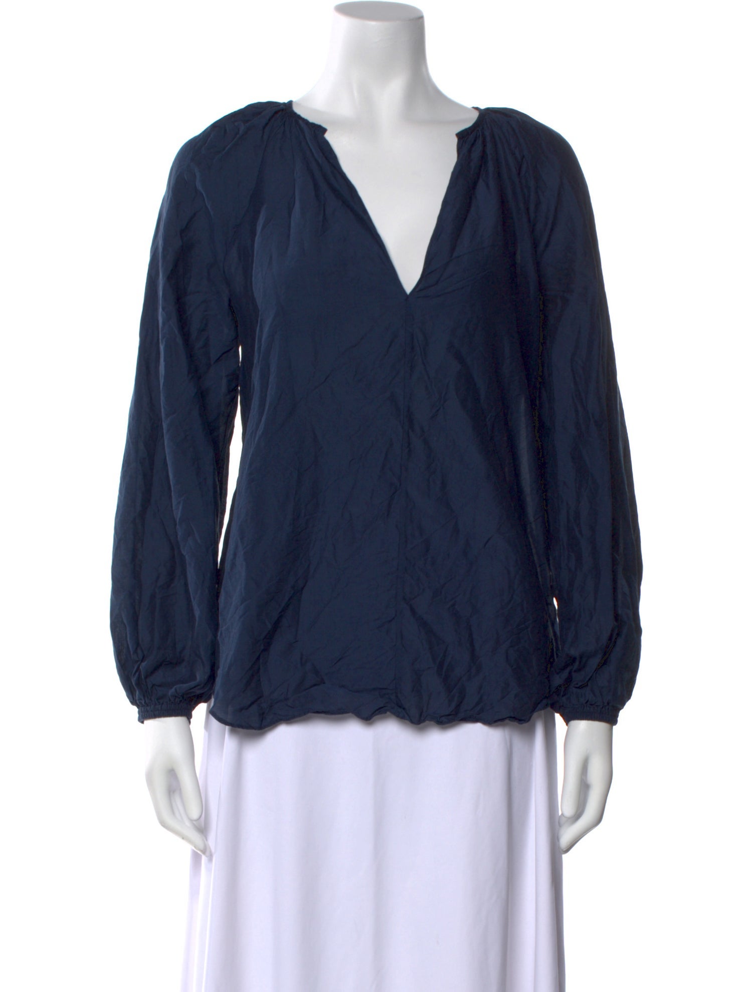 Matteau V-Neck Long Sleeve Blouse