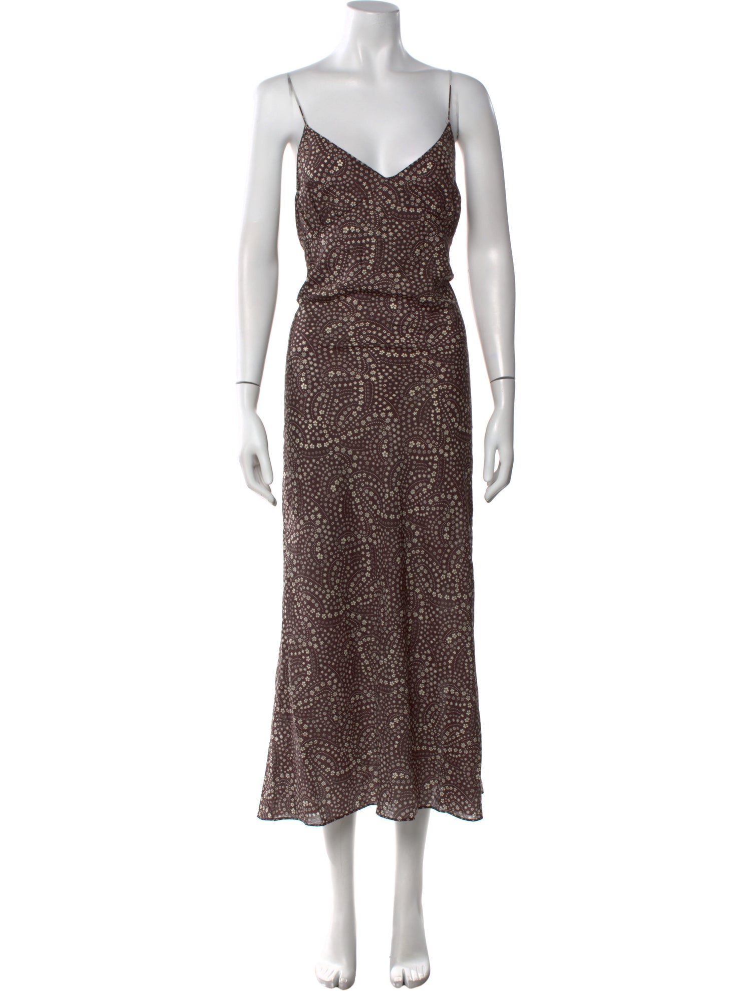 Matteau Printed Long Dress