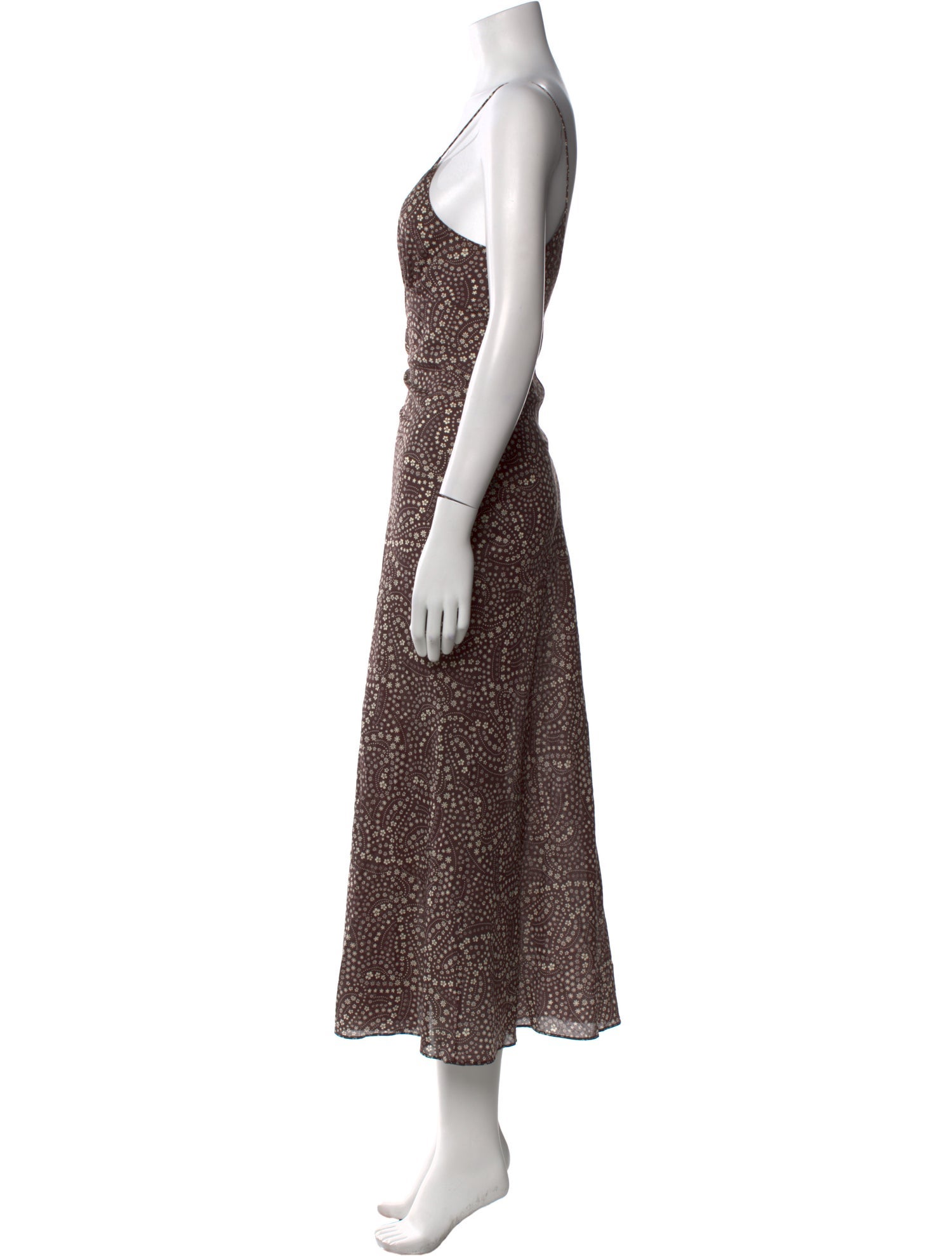 Matteau Printed Long Dress