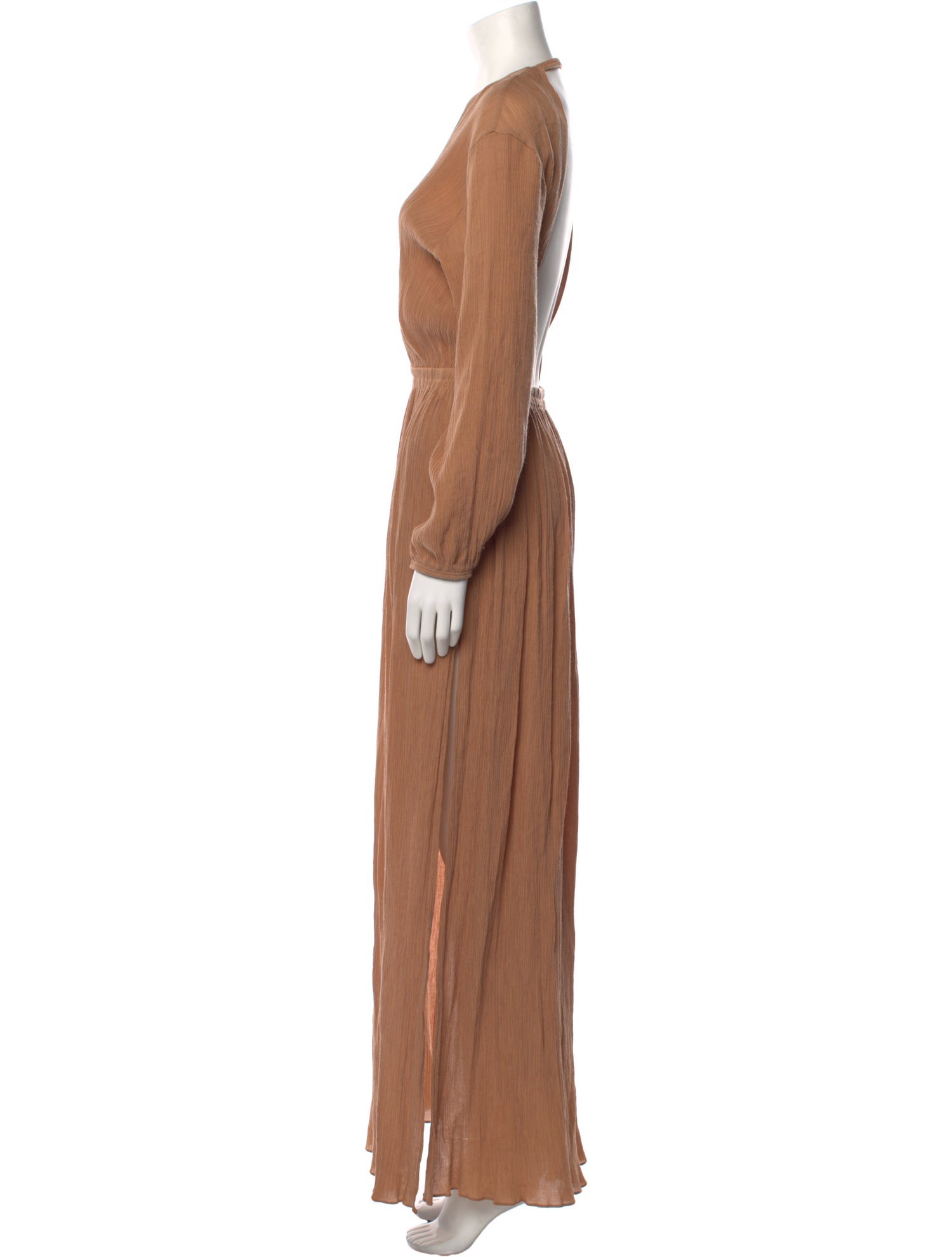 Matteau V-Neck Long Dress