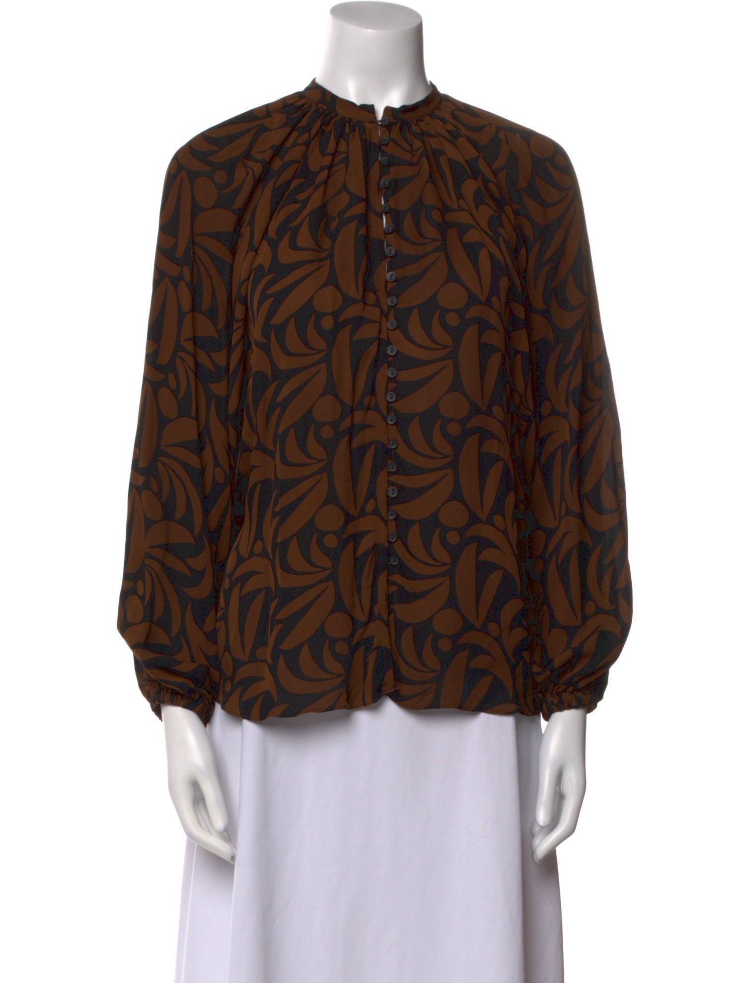Matteau Silk Printed Blouse