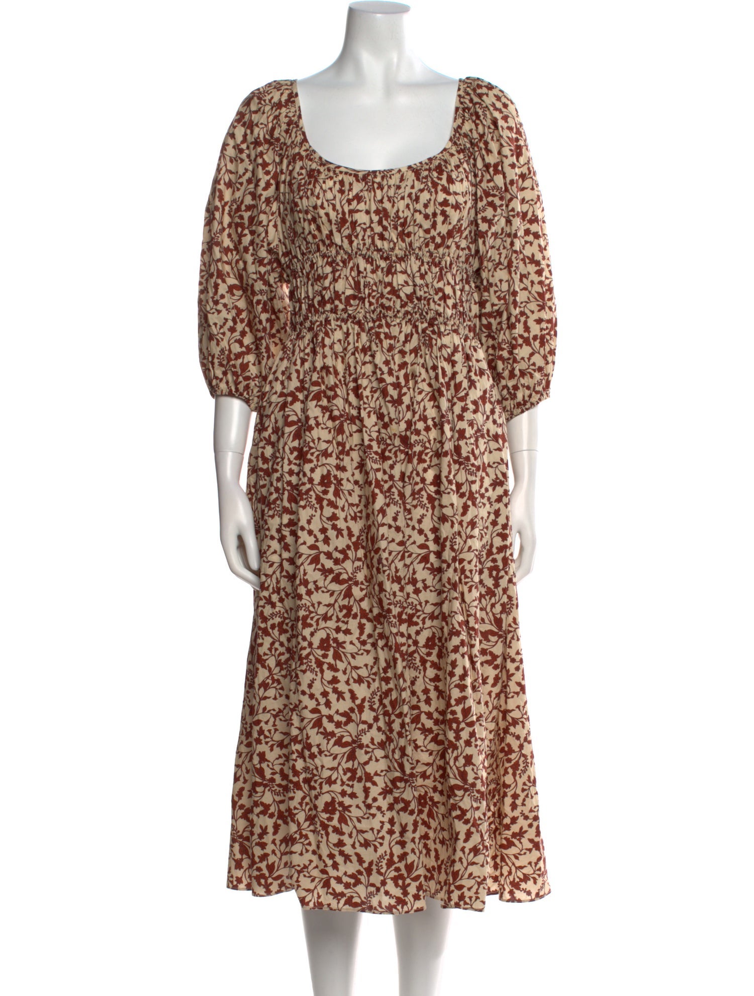 Matteau Printed Long Dress