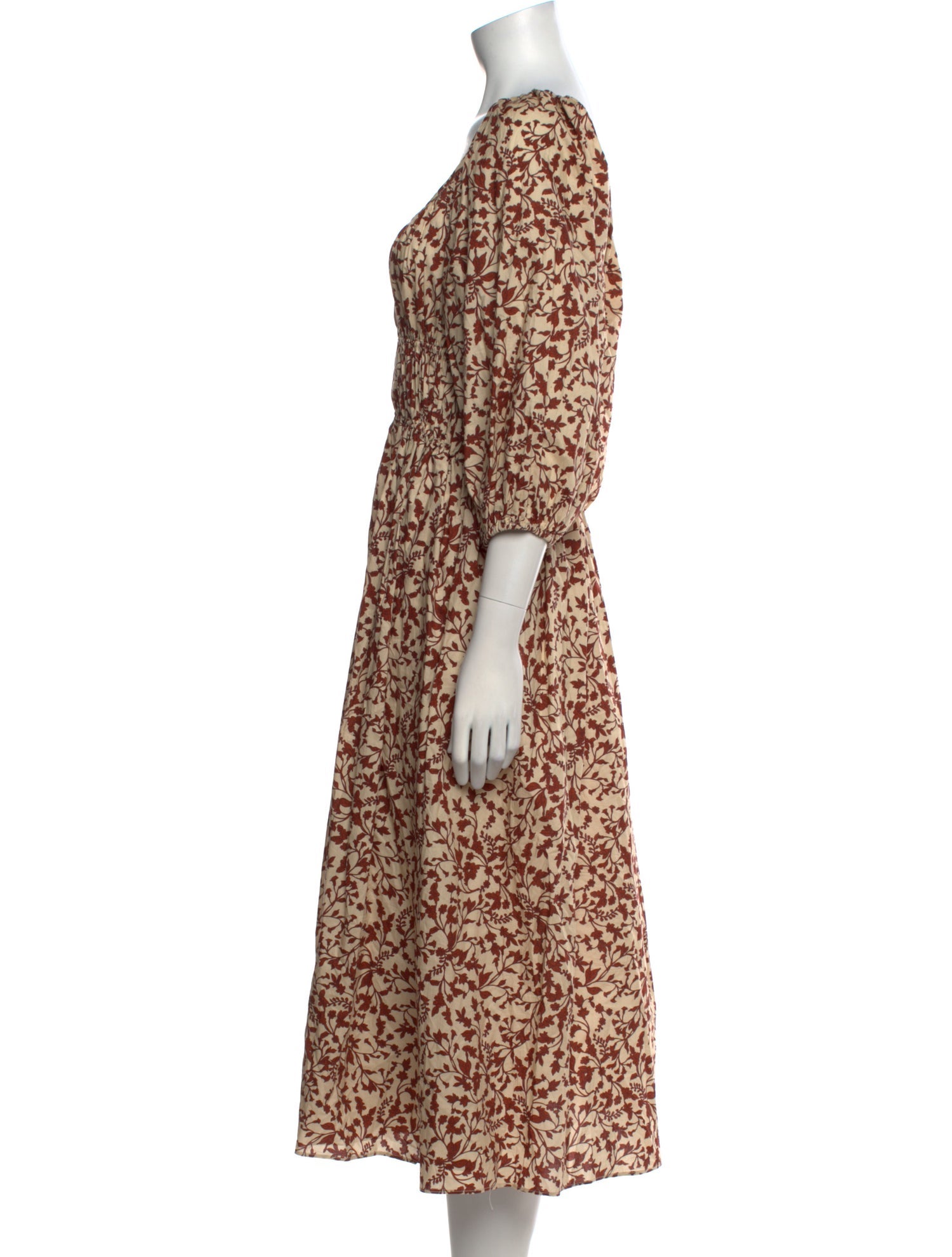 Matteau Printed Long Dress