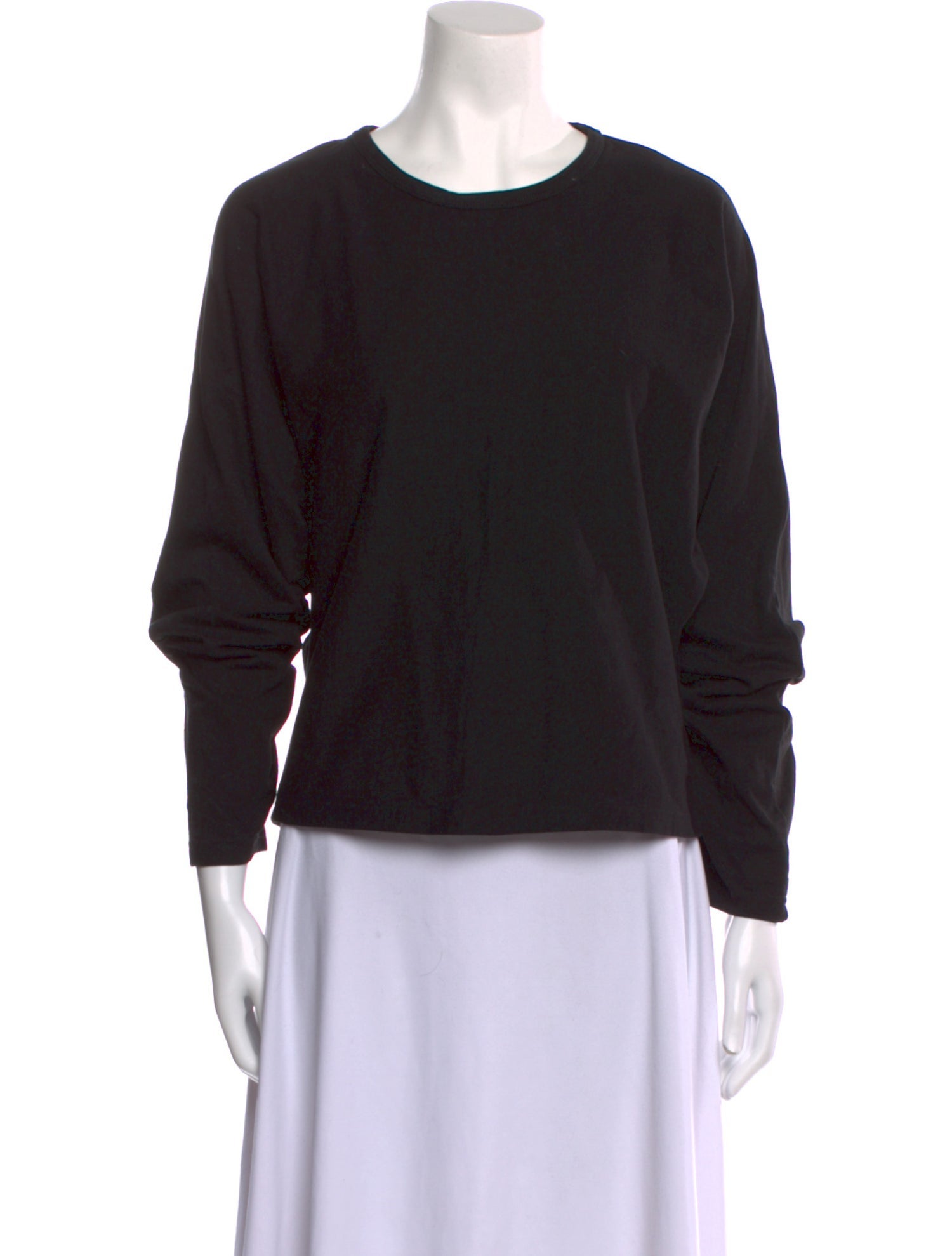 Matteau Crew Neck Three-Quarter Sleeve Sweatshirt