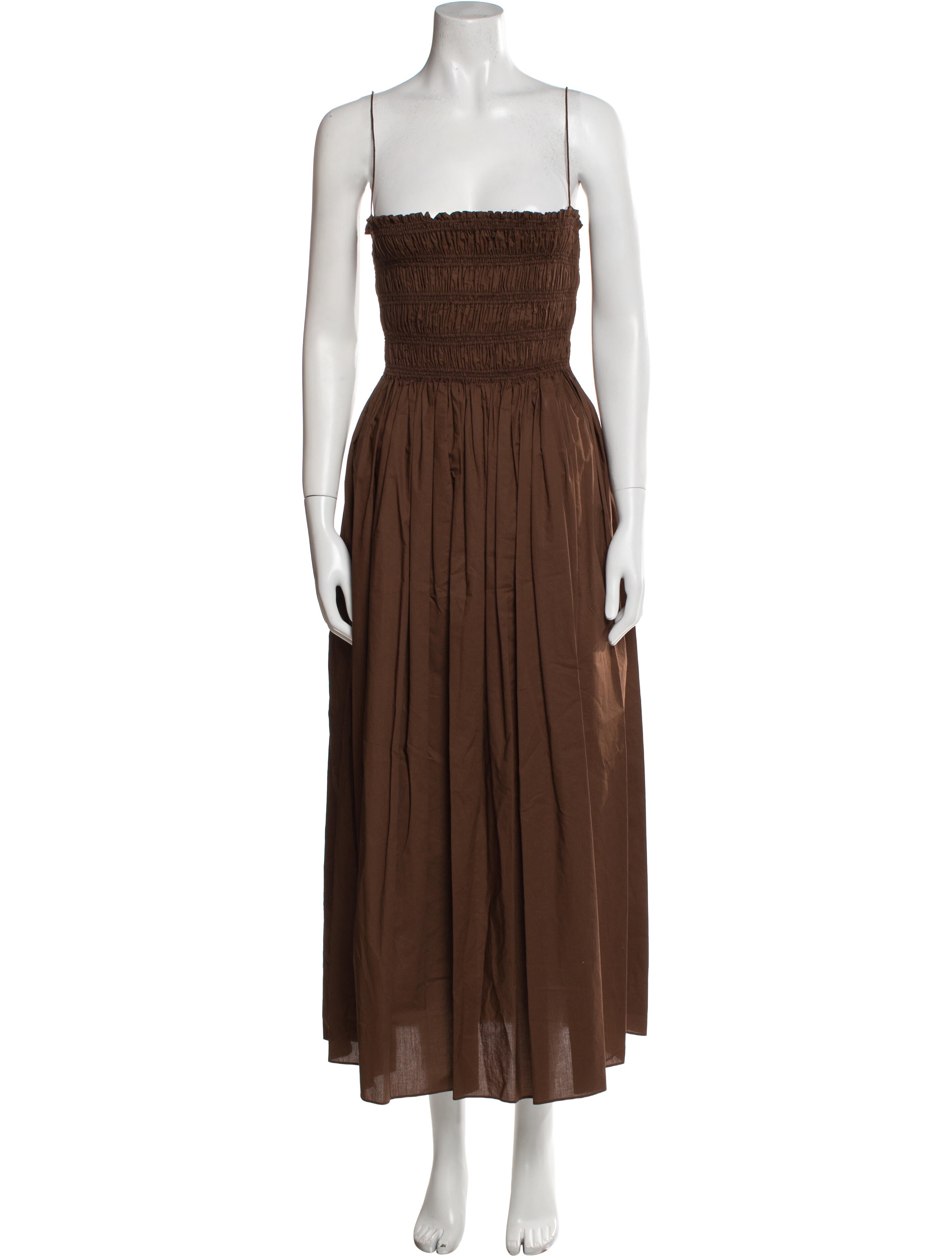 Matteau Square Neckline Long Dress