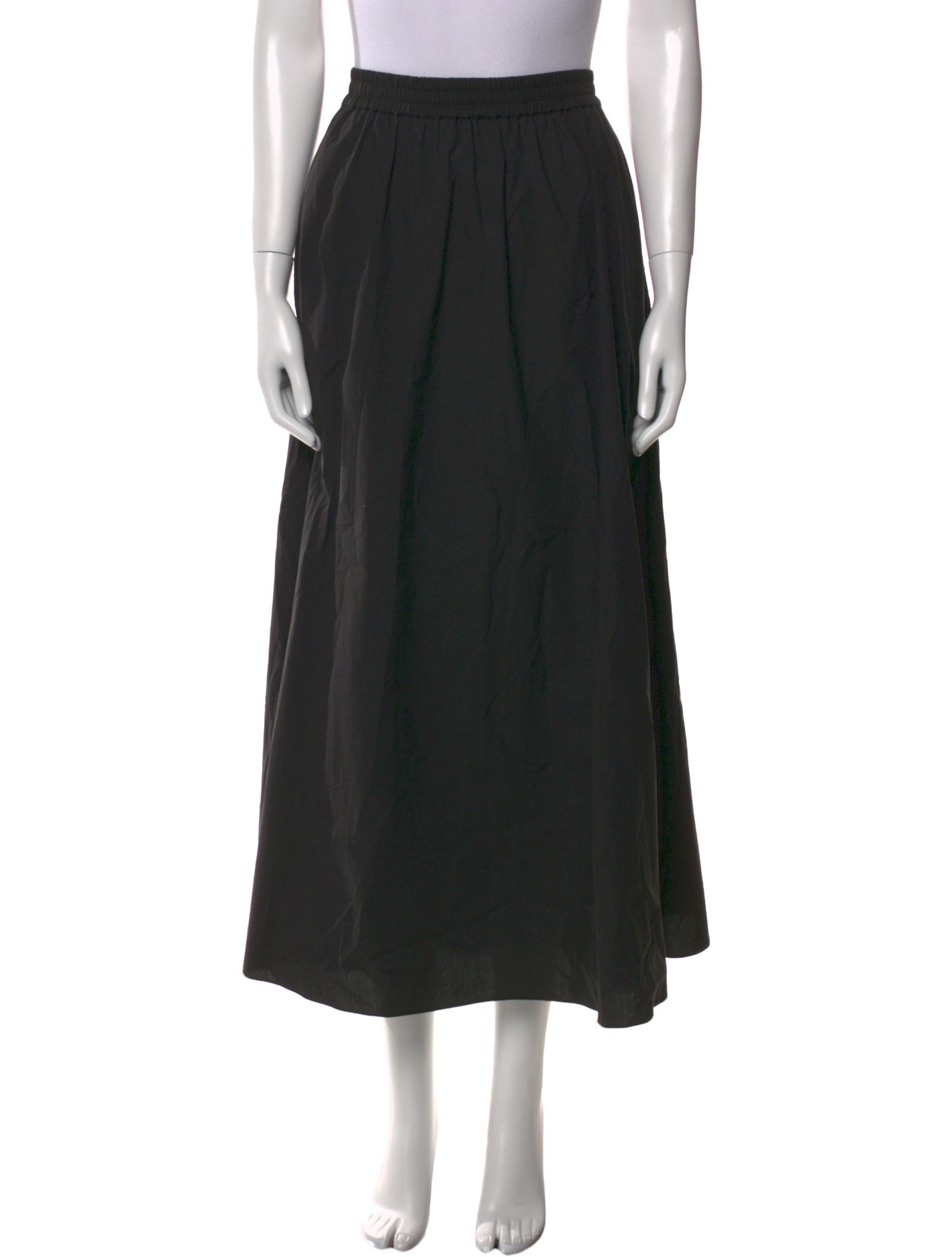 Matteau Ruffle Embellishment Midi Length Skirt