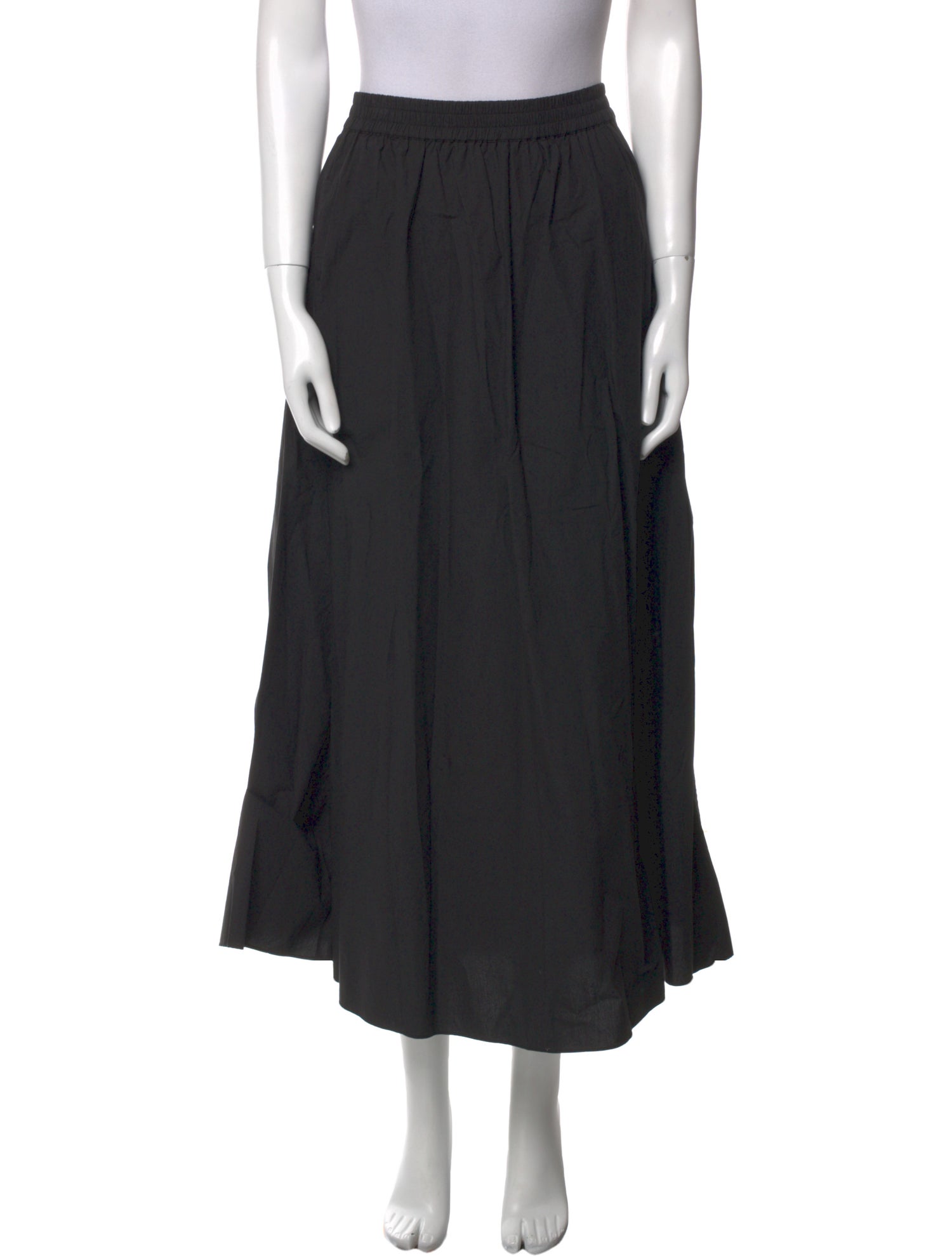 Matteau Ruffle Embellishment Midi Length Skirt