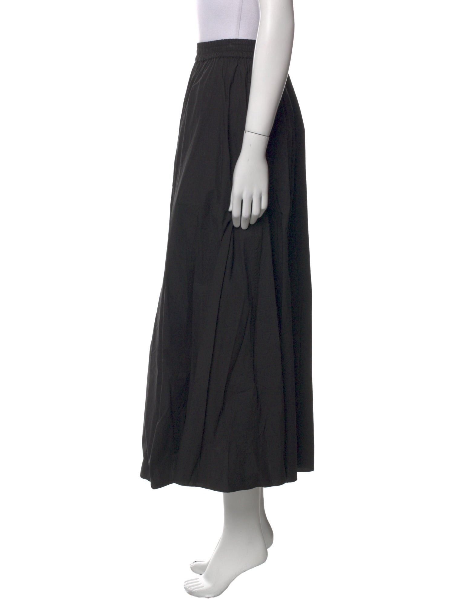 Matteau Ruffle Embellishment Midi Length Skirt