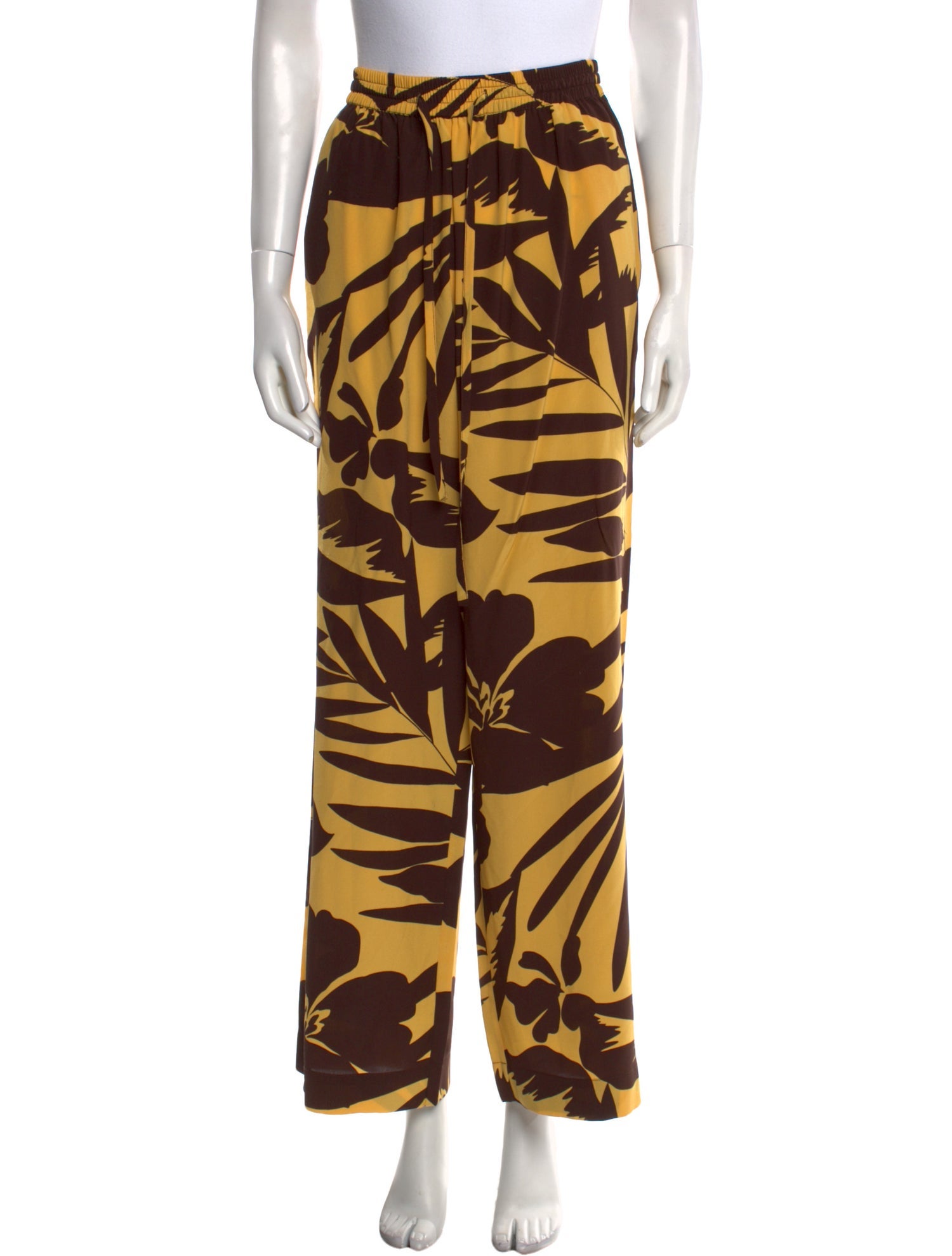 Matteau Silk Wide Leg Pants