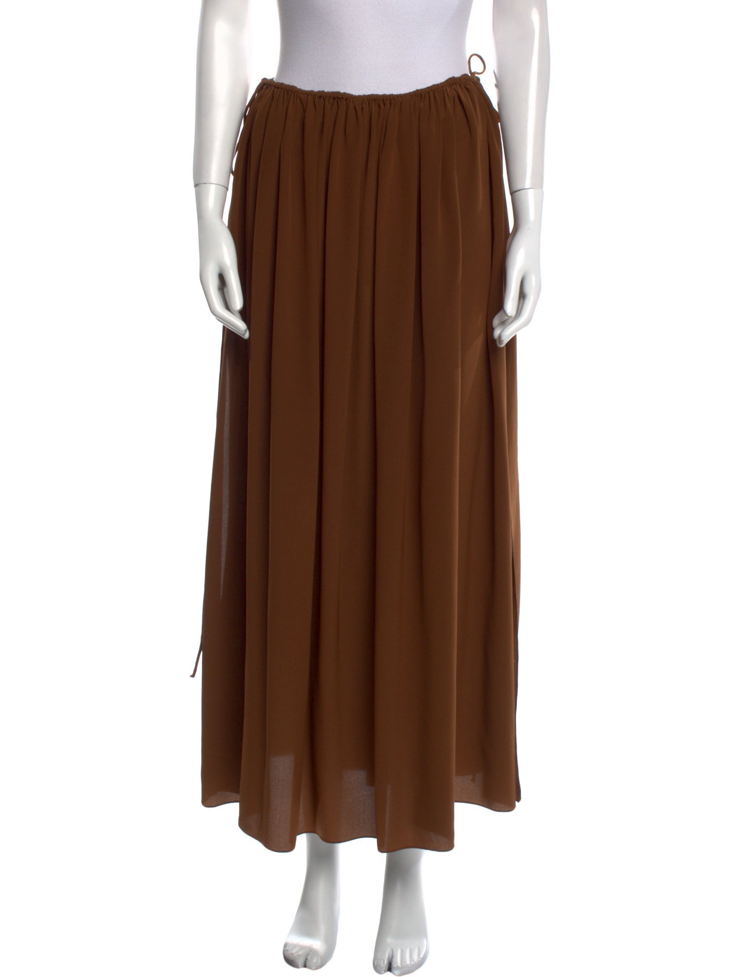 Matteau Silk Midi Length Skirt