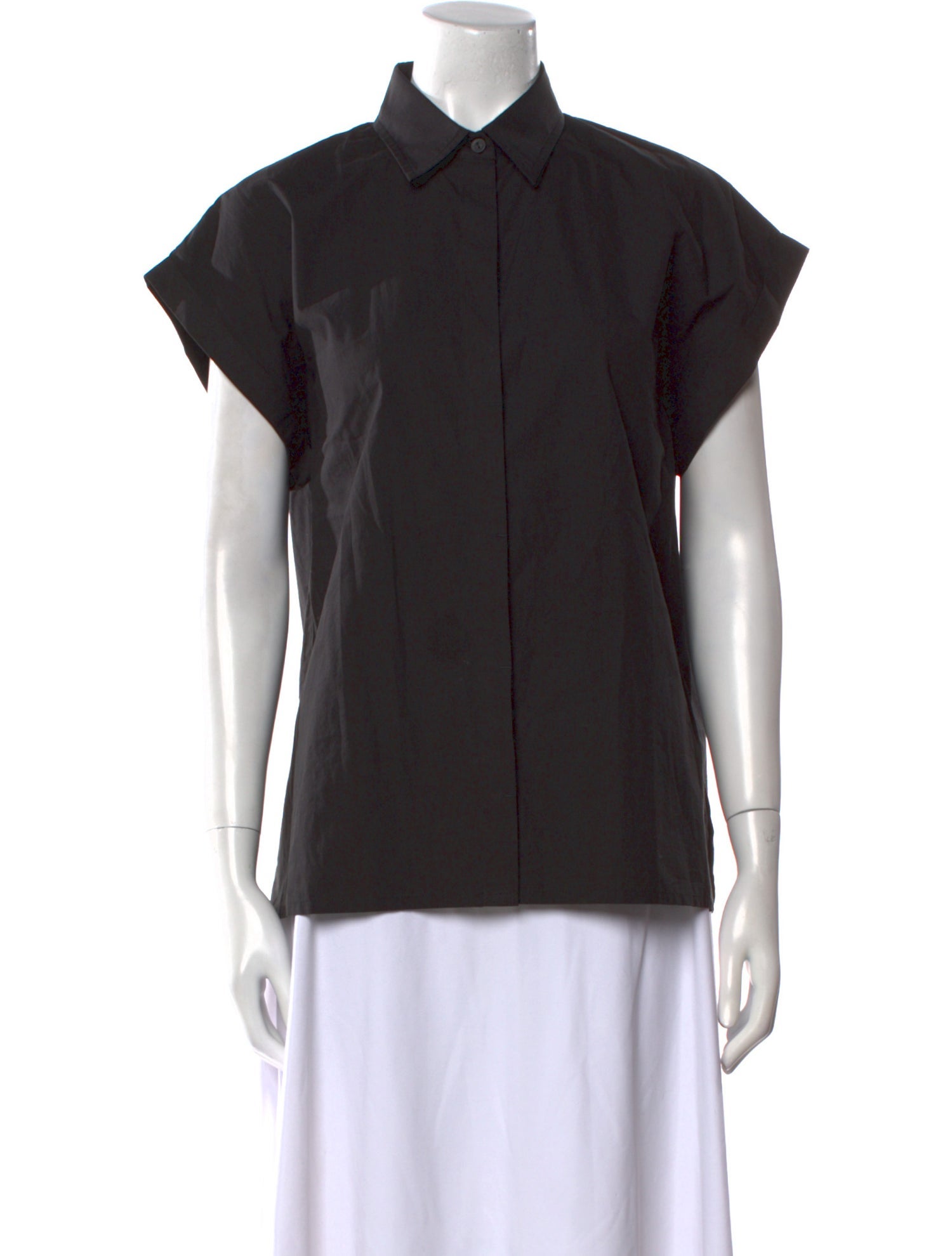 Matteau Short Sleeve Button-Up Top