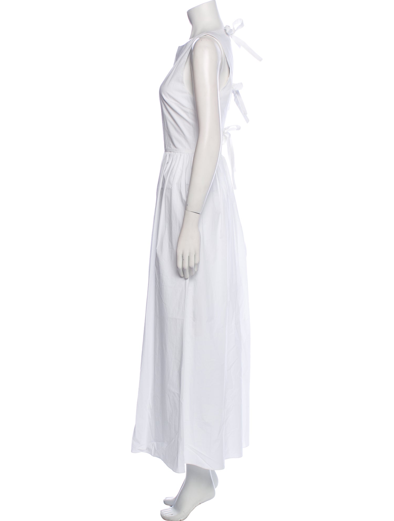 Matteau Bateau Neckline Long Dress