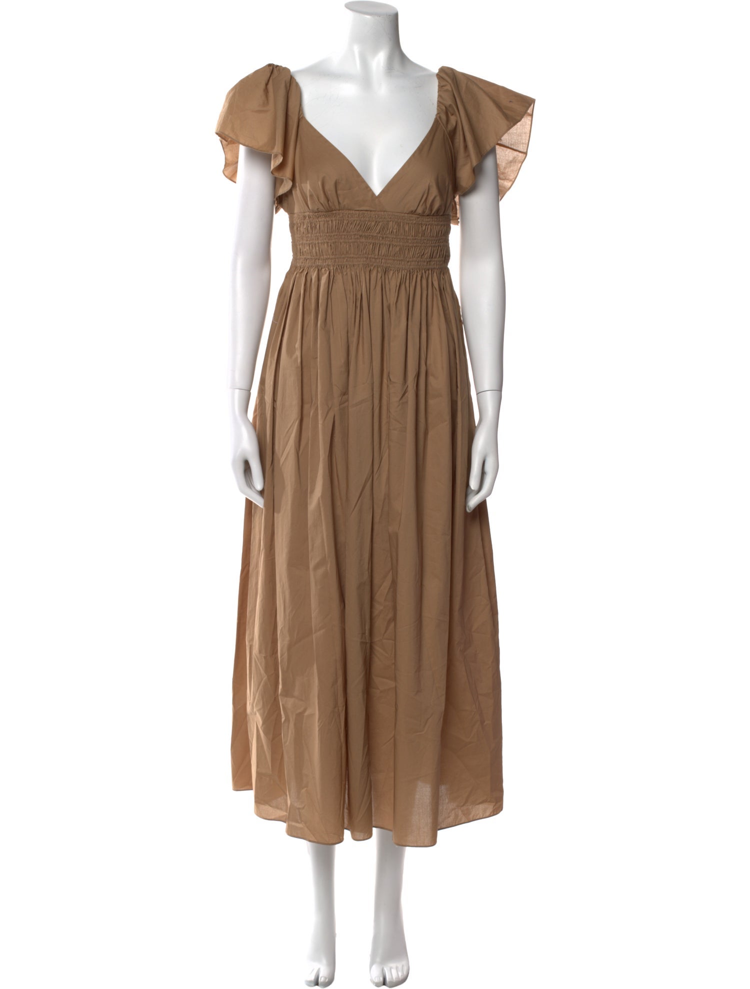 Matteau V-Neck Long Dress