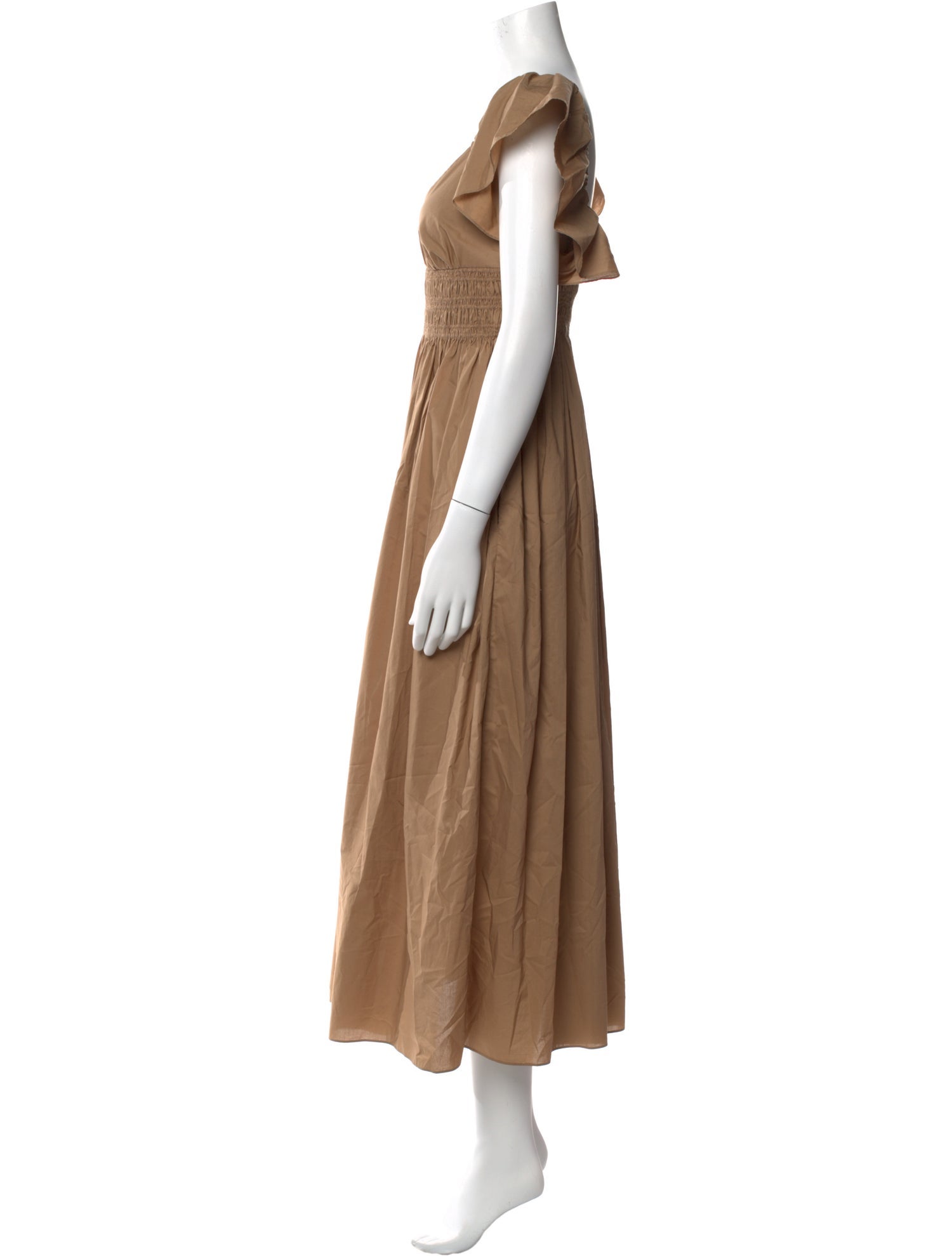 Matteau V-Neck Long Dress