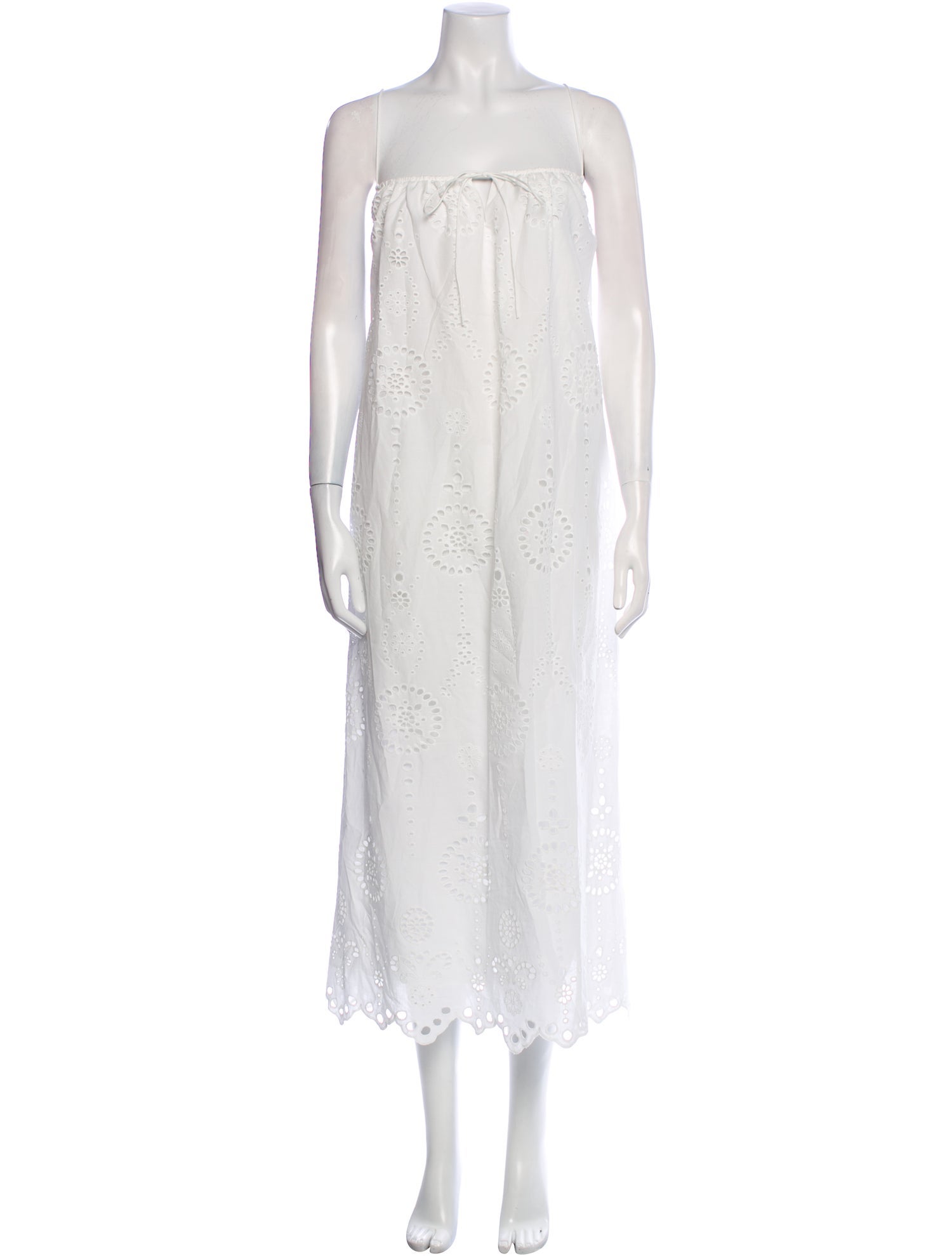 Matteau Strapless Midi Length Dress