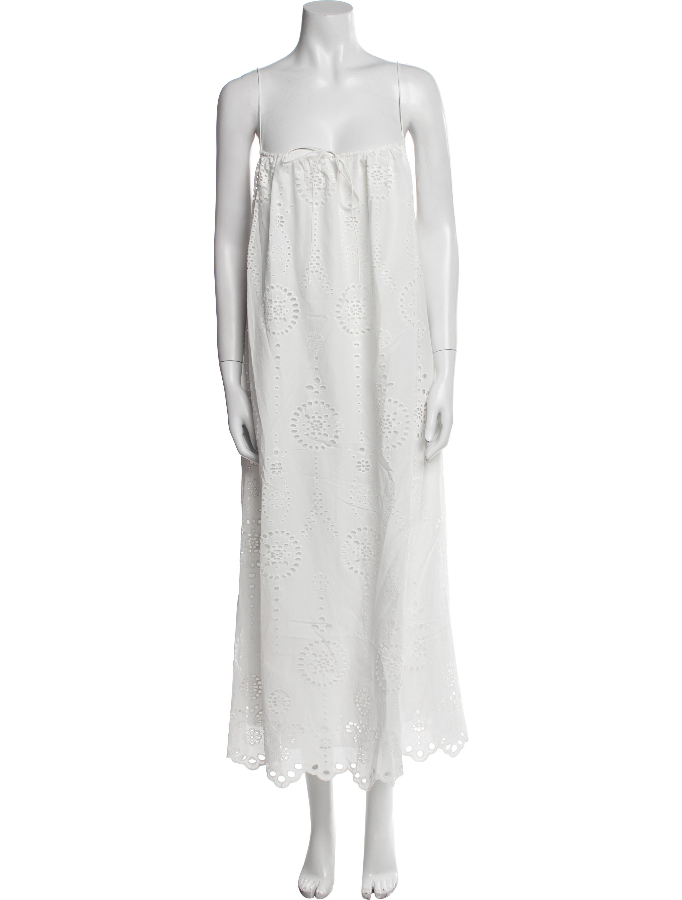 Matteau Square Neckline Long Dress w/ Tags