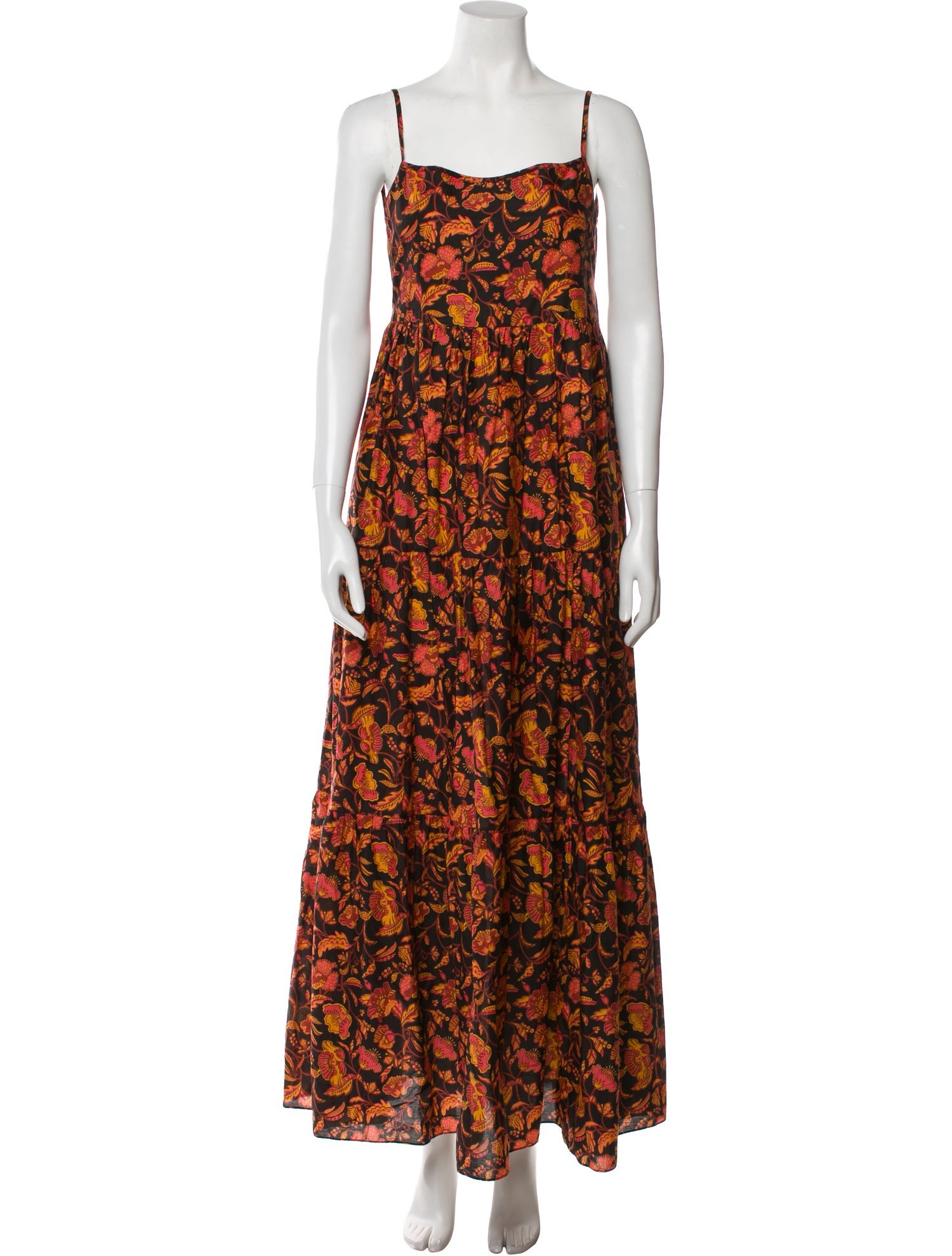 Matteau Floral Print Long Dress