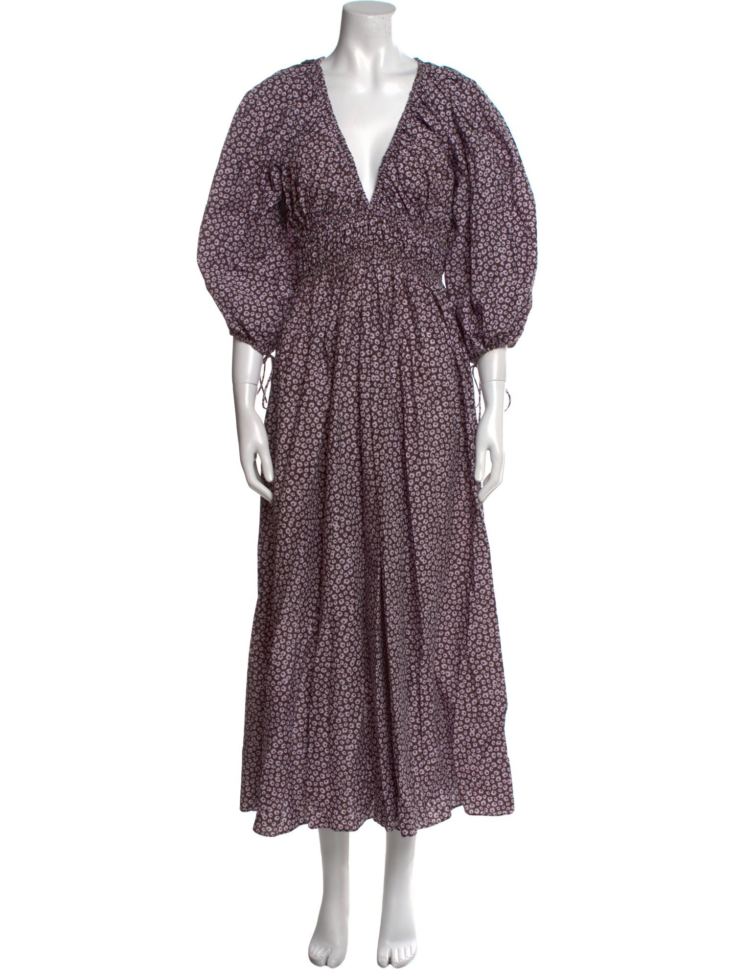 Matteau Floral Print Long Dress