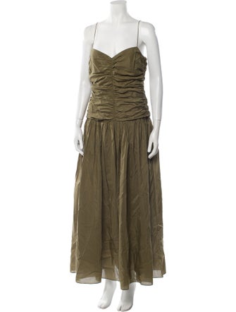 Matteau Square Neckline Long Dress