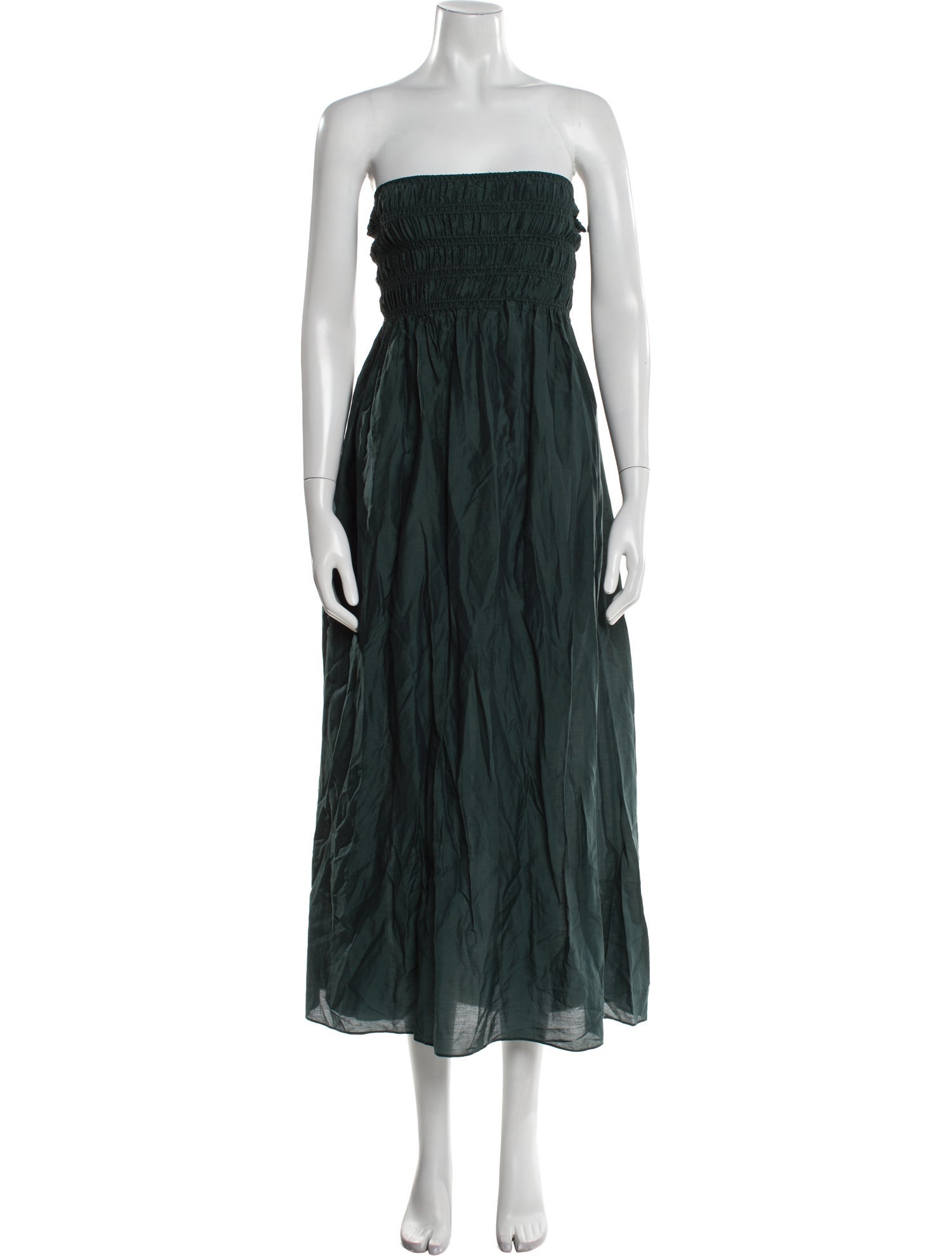 Matteau Strapless Midi Length Dress