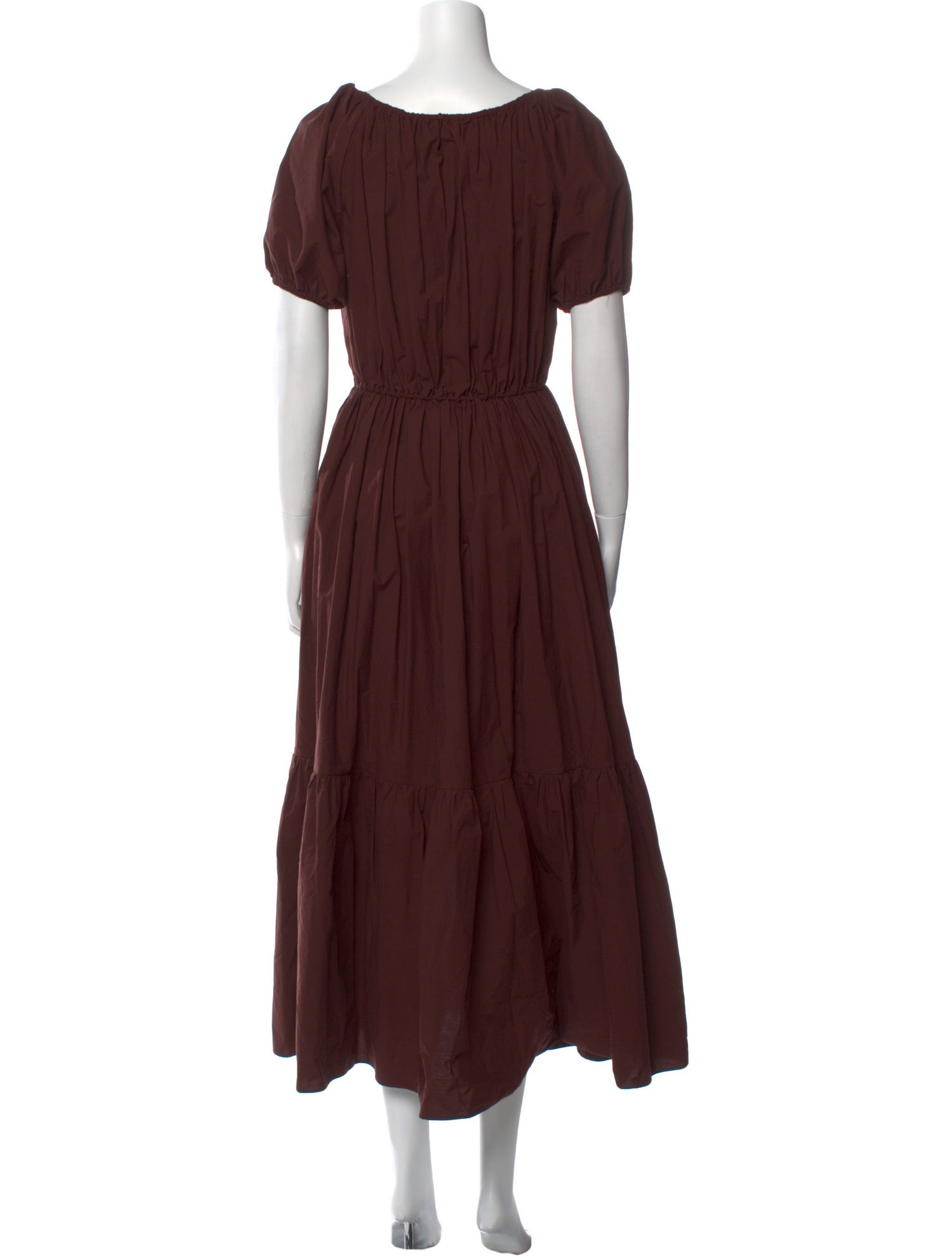 Matteau Square Neckline Long Dress