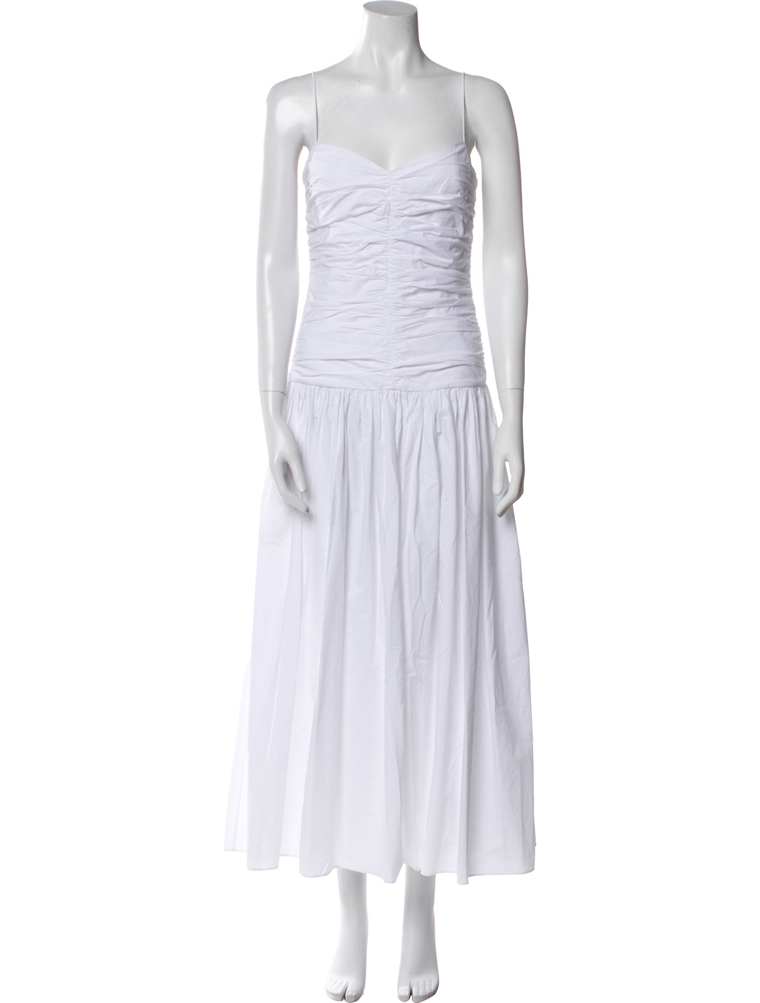 Matteau Square Neckline Long Dress