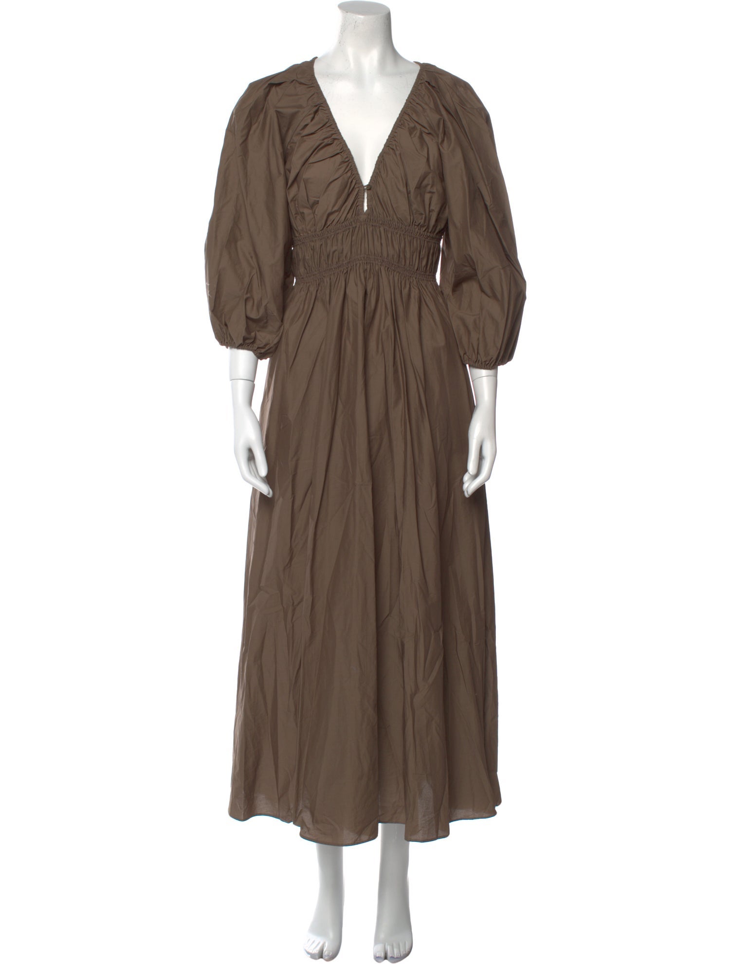 Matteau V-Neck Long Dress