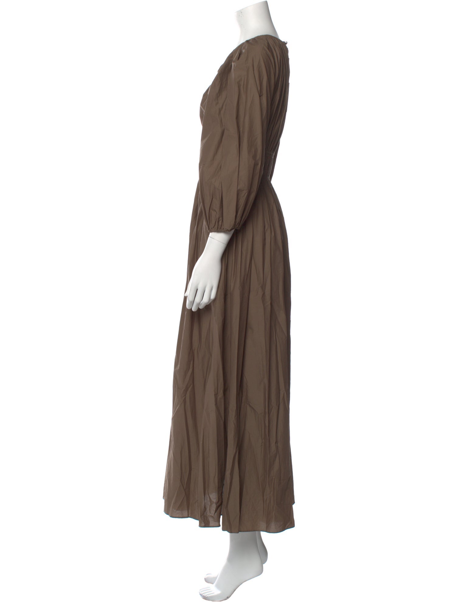 Matteau V-Neck Long Dress