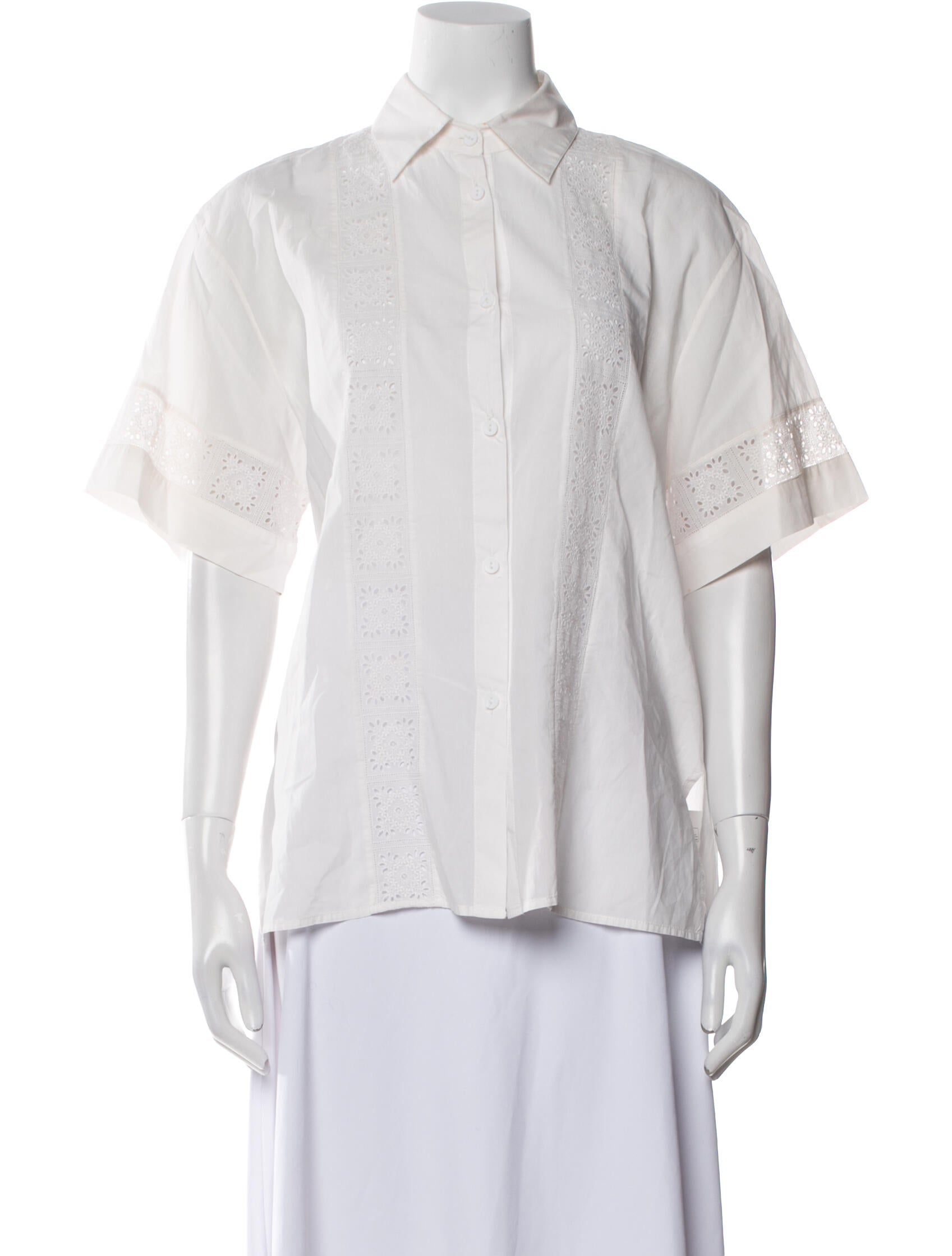 Matteau Short Sleeve Button-Up Top