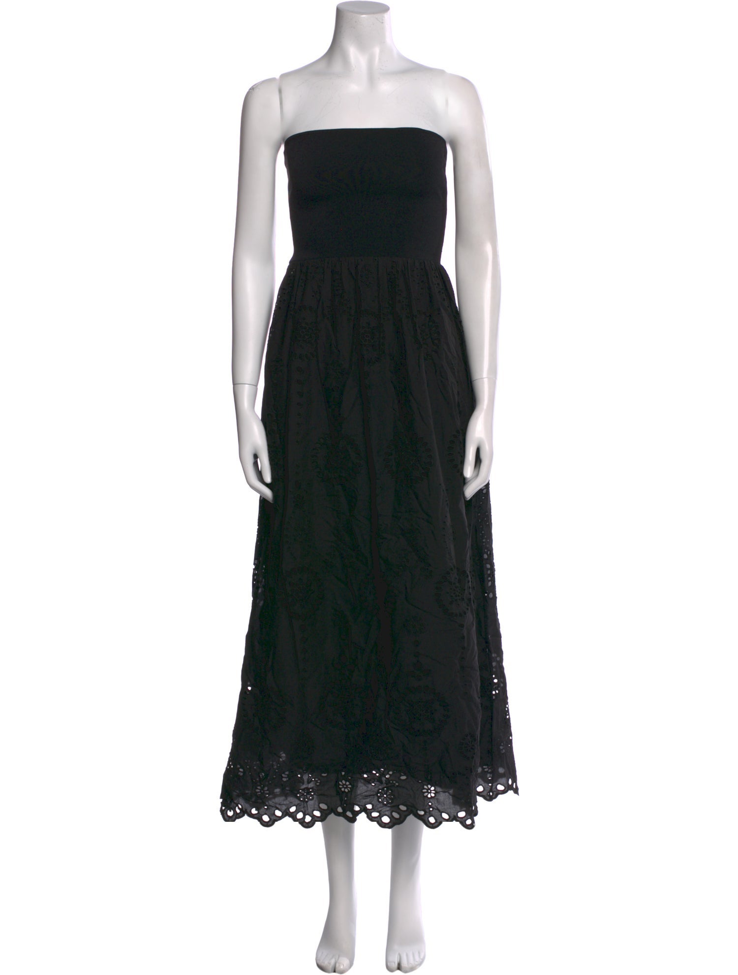 Matteau Lace Pattern Midi Length Dress