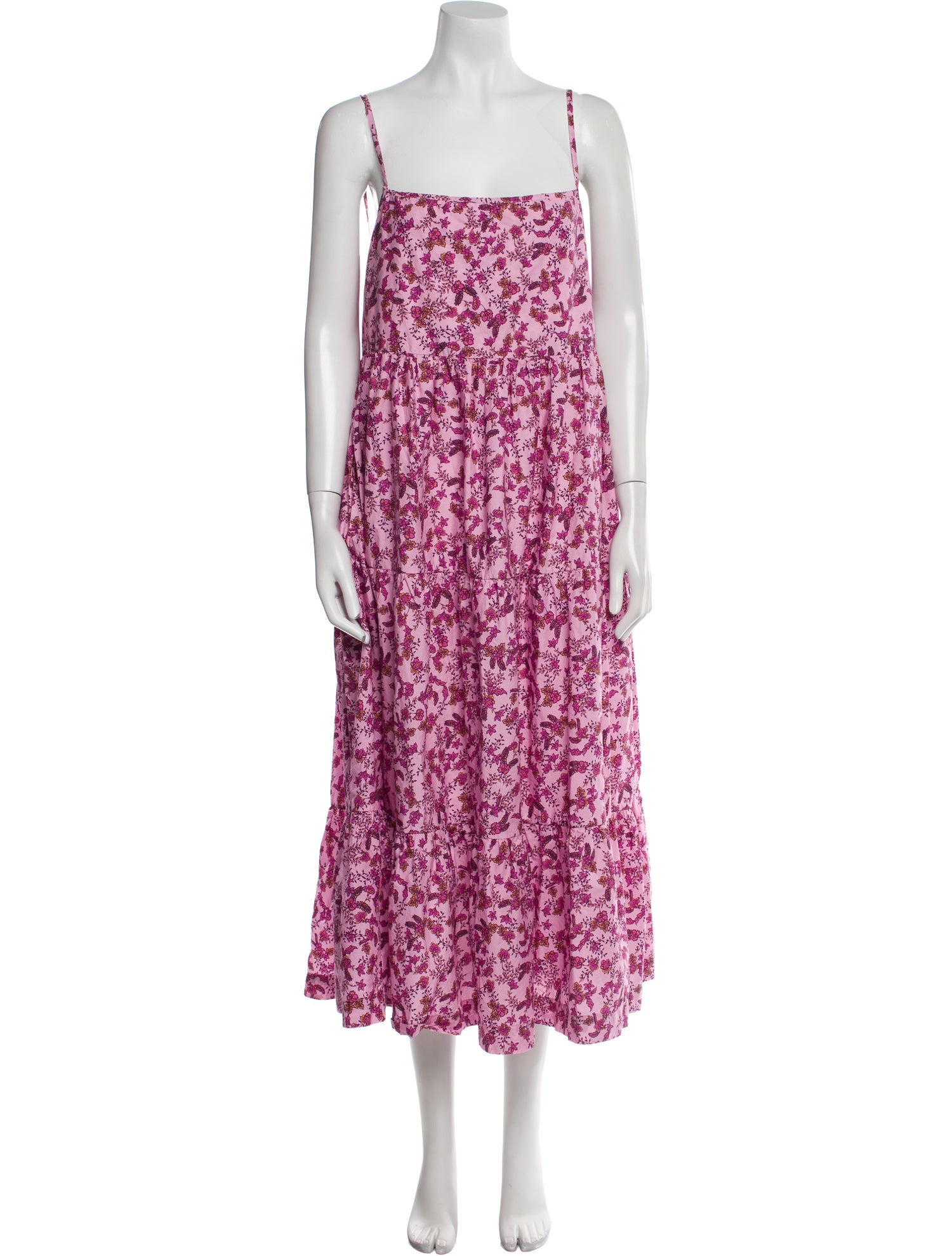Matteau Floral Print Long Dress
