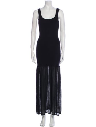 Matteau Scoop Neck Long Dress