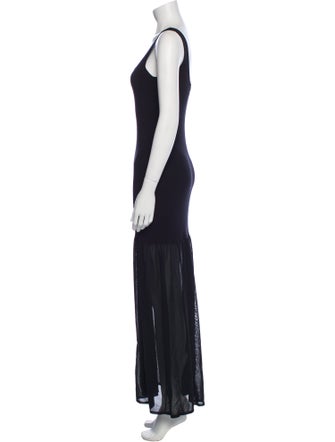Matteau Scoop Neck Long Dress