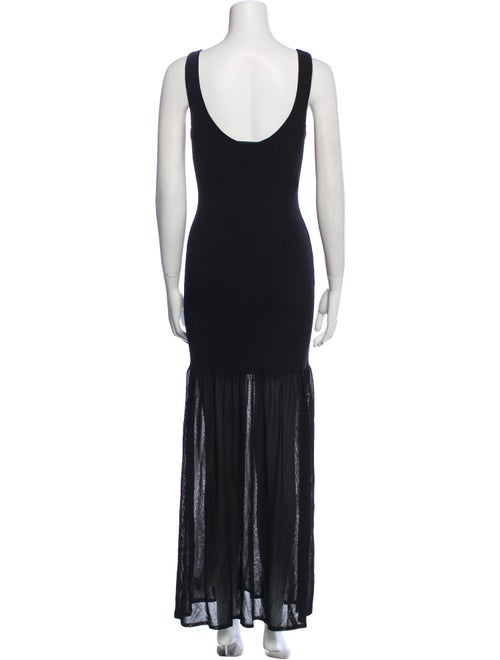 Matteau Scoop Neck Long Dress