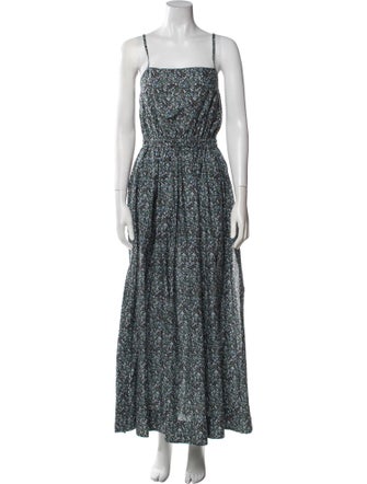 Matteau Floral Print Long Dress