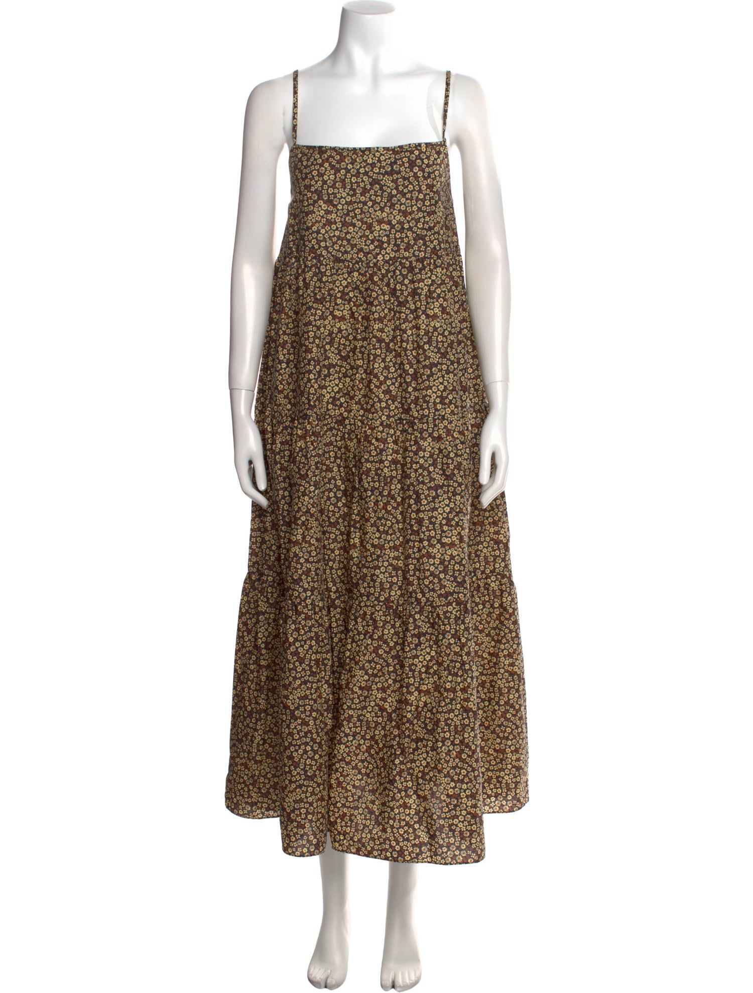 Matteau Floral Print Long Dress w/ Tags