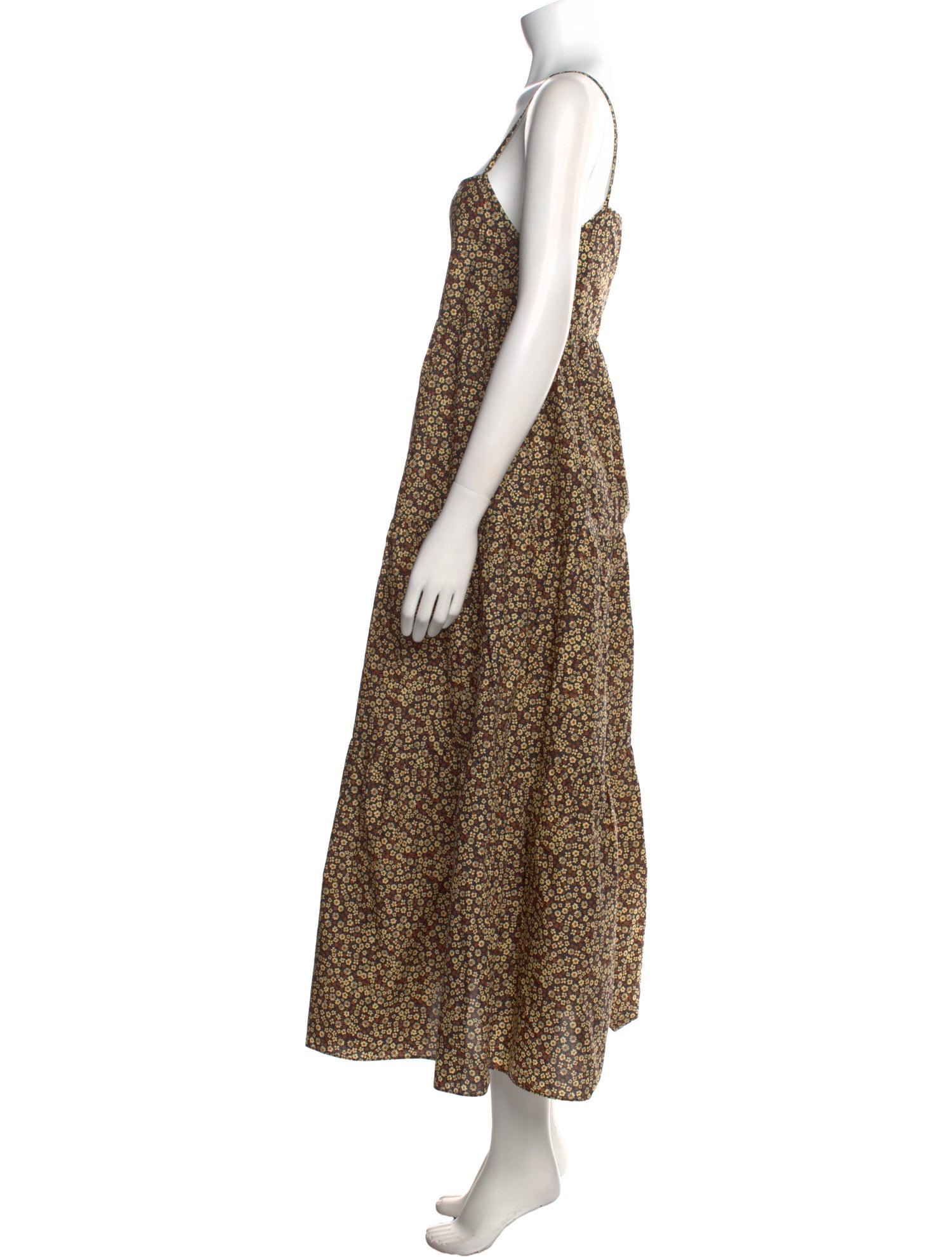 Matteau Floral Print Long Dress w/ Tags