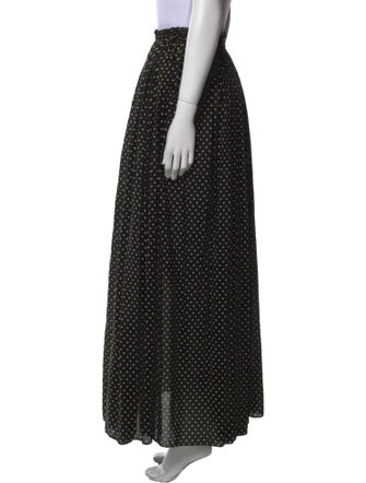 Matteau Polka Dot Print Long Skirt