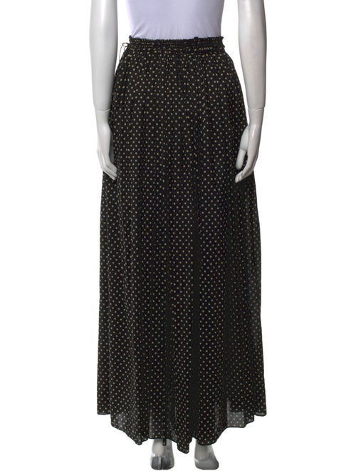 Matteau Polka Dot Print Long Skirt