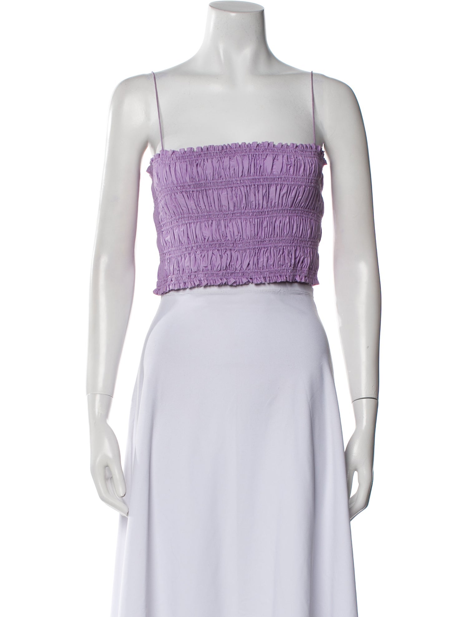 Matteau Square Neckline Sleeveless Crop Top