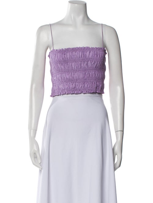 Matteau Square Neckline Sleeveless Crop Top