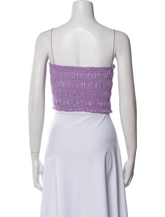 Matteau Square Neckline Sleeveless Crop Top