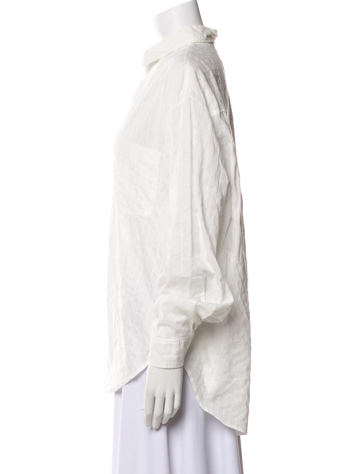 Matteau Long Sleeve Button-Up Top