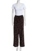 Matteau Silk Floral Print Pant Set
